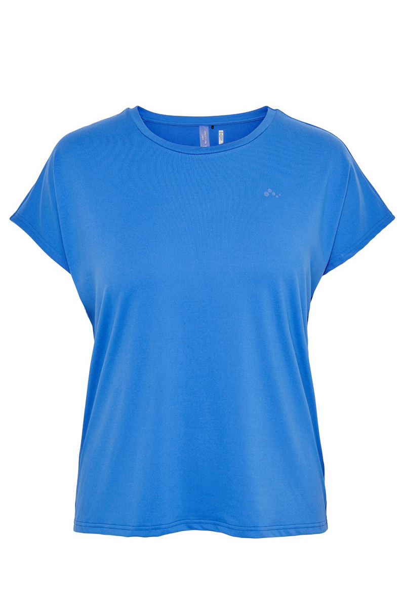 Only Play ONPAUBREE SS LOOSE TR TEE CURVY-OPU Blauw-4 1
