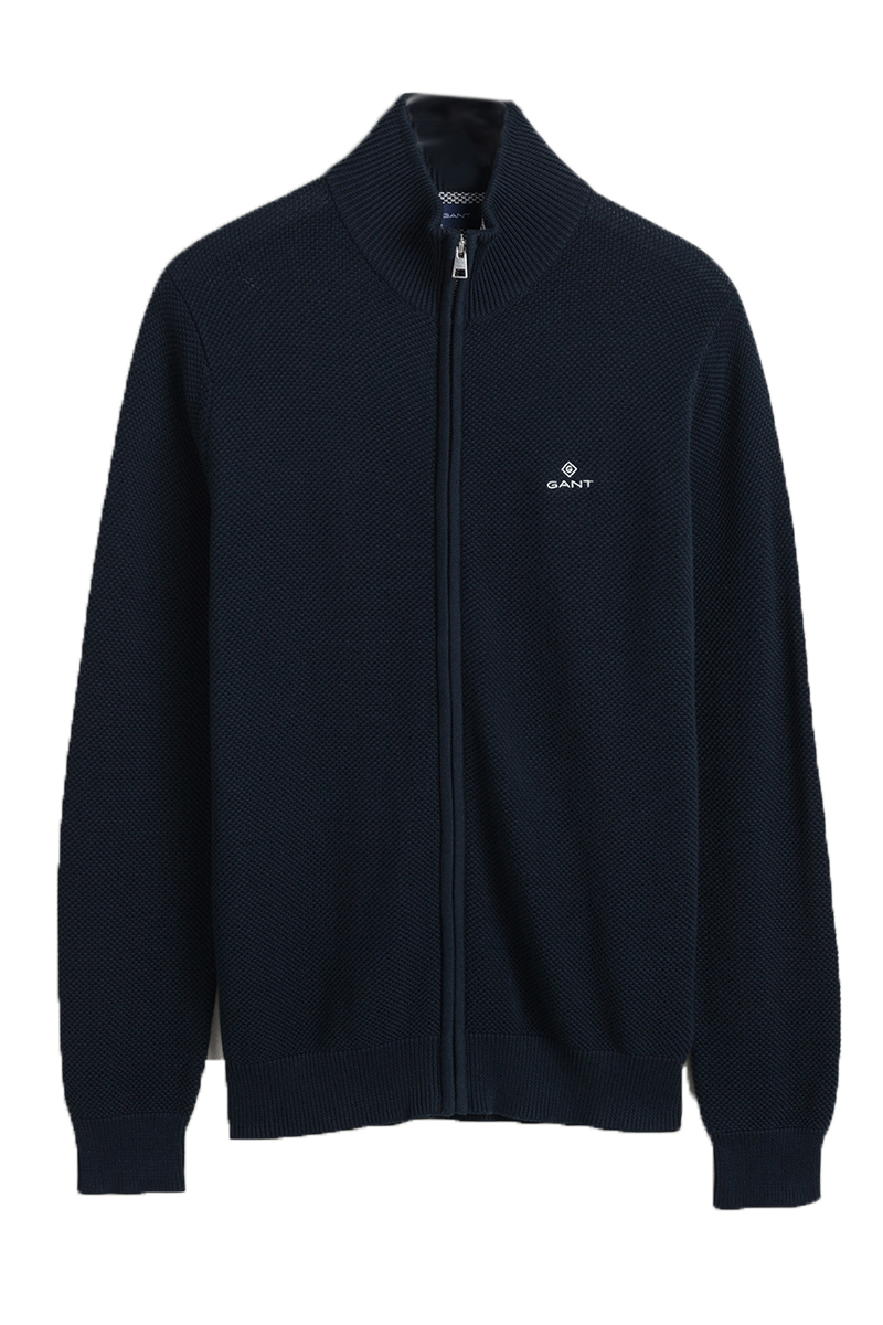 Heren vest blauw