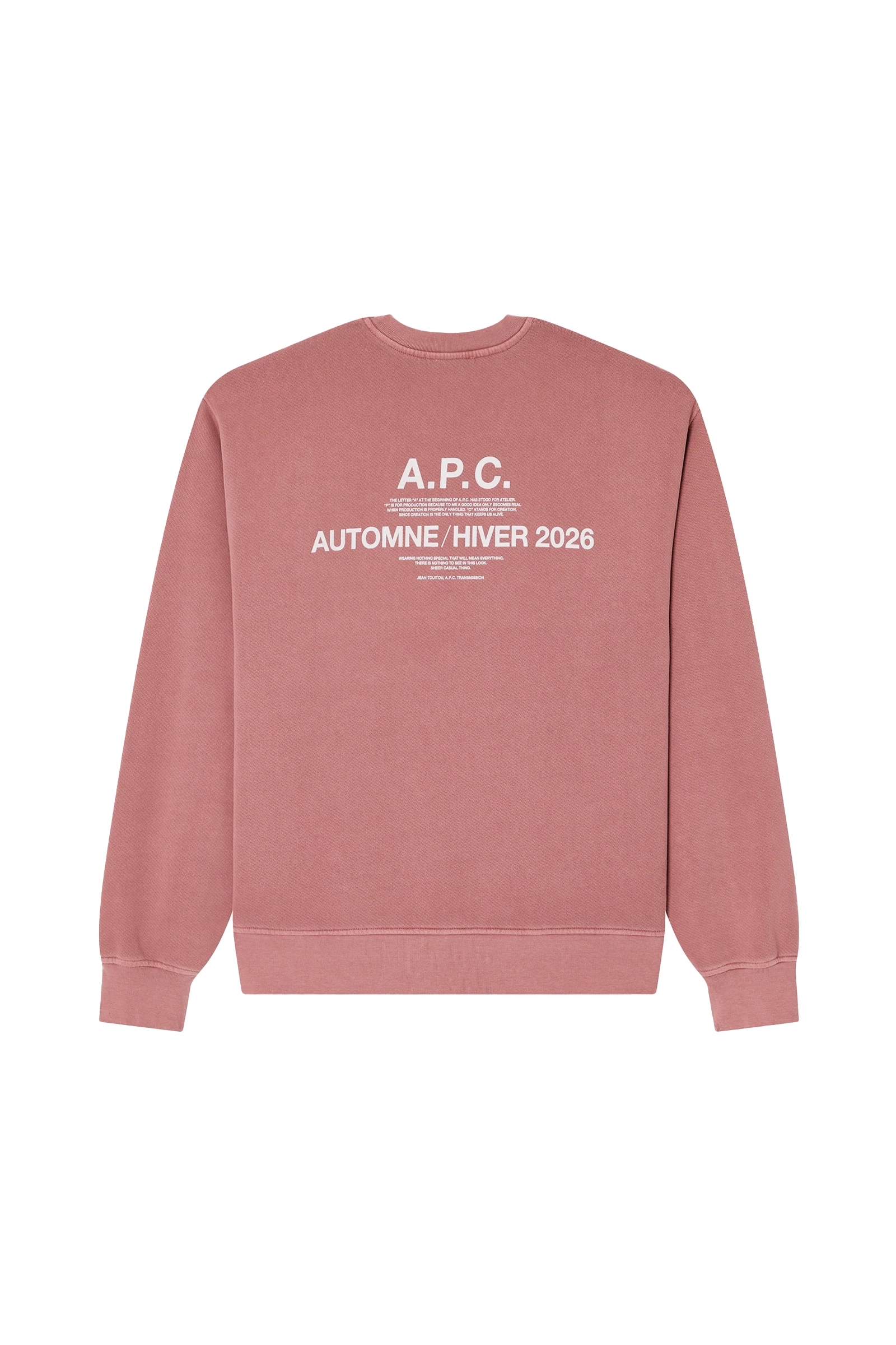 Heren sweater rose