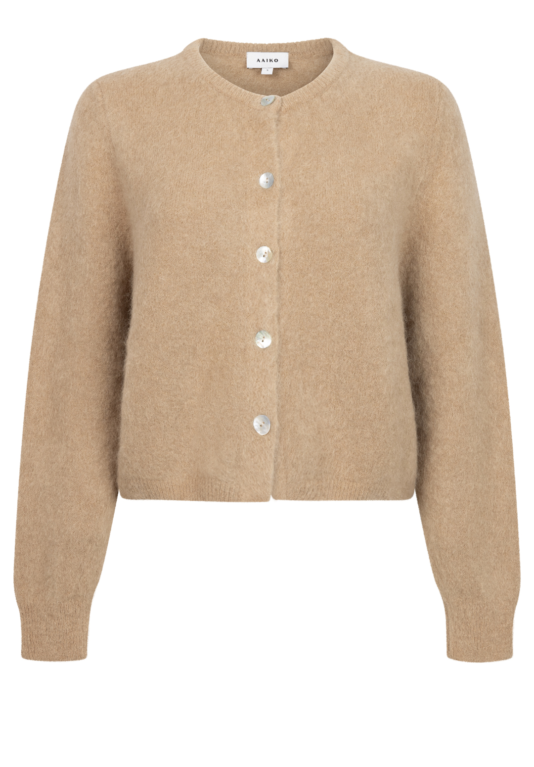 Dames vest bruin
