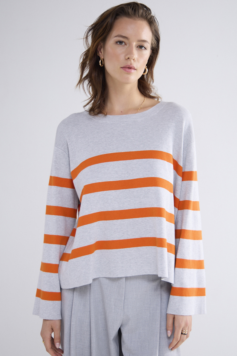 Dames trui oranje