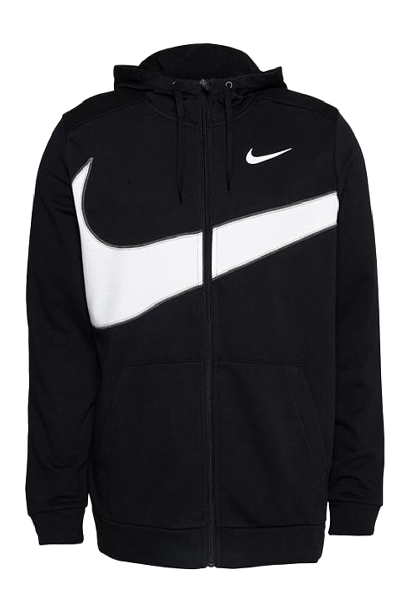Nike Nike Dri-fit Men's Fleece Full-zip Zwart 1