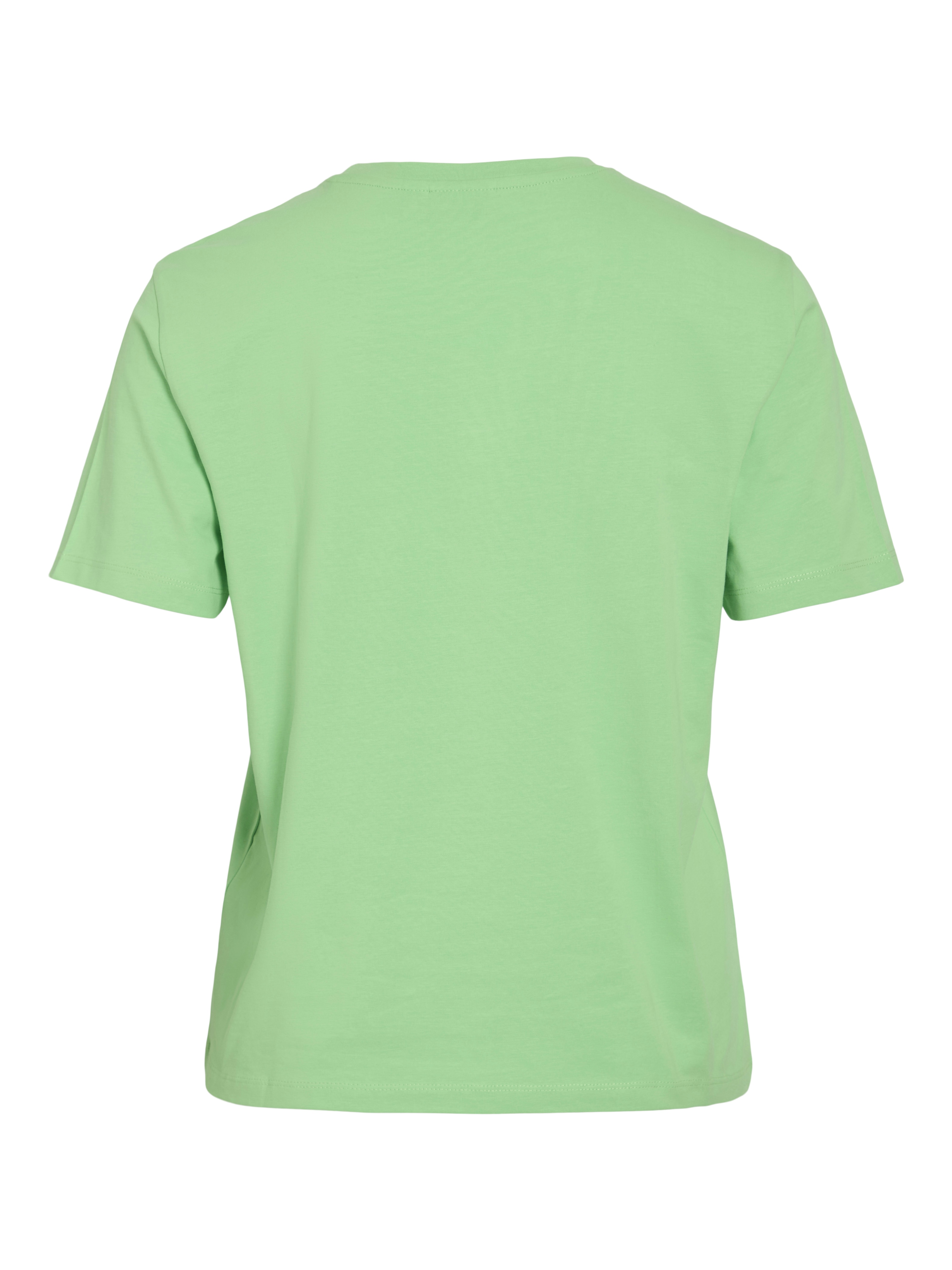 Dames t-shirt korte mouw groen