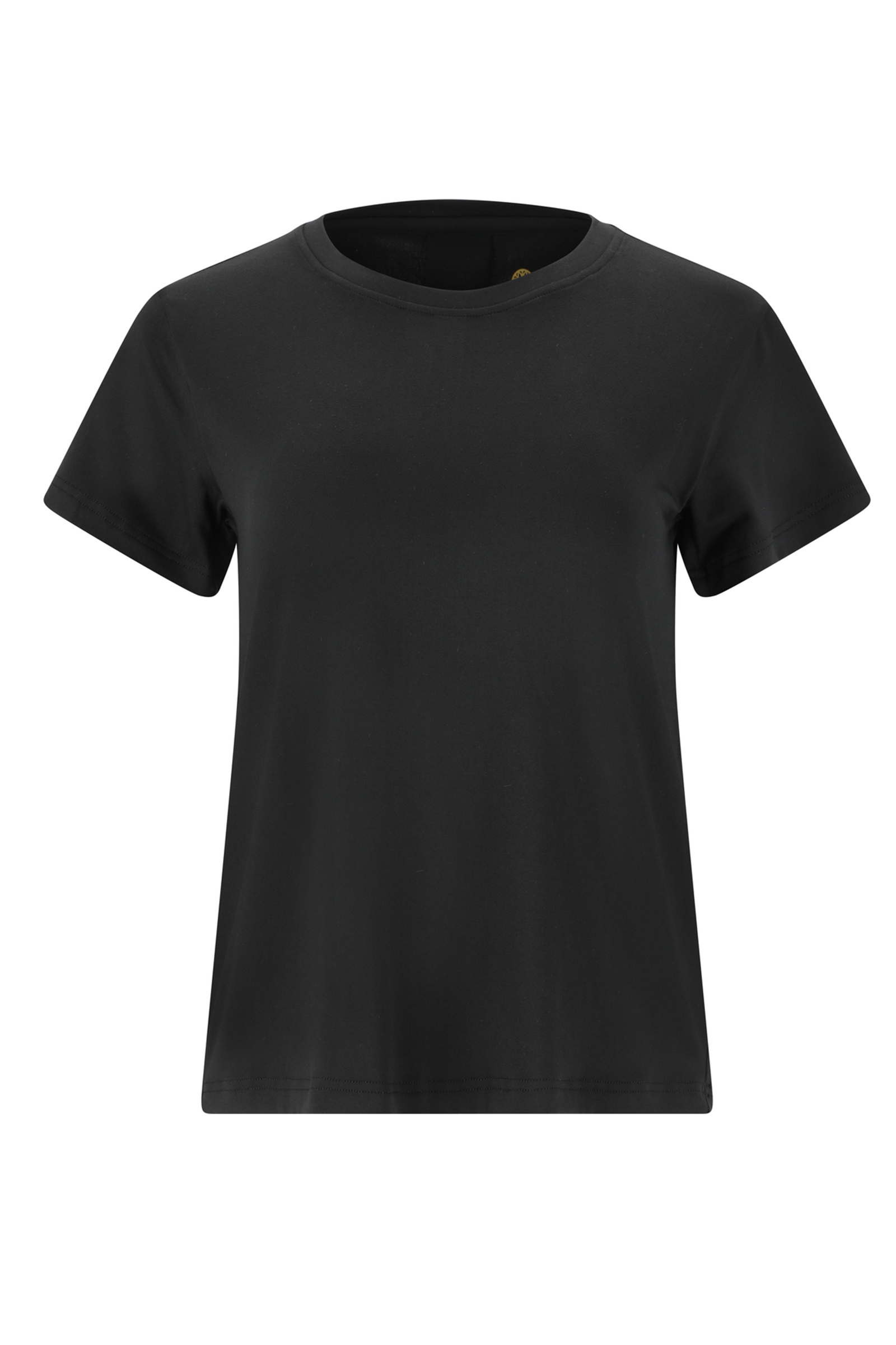 Fitness dames t-shirt km zwart