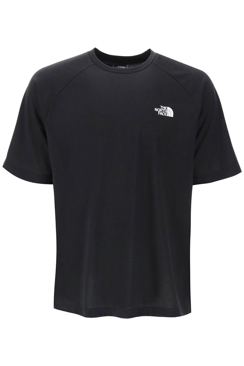 Fitness heren t-shirt km zwart