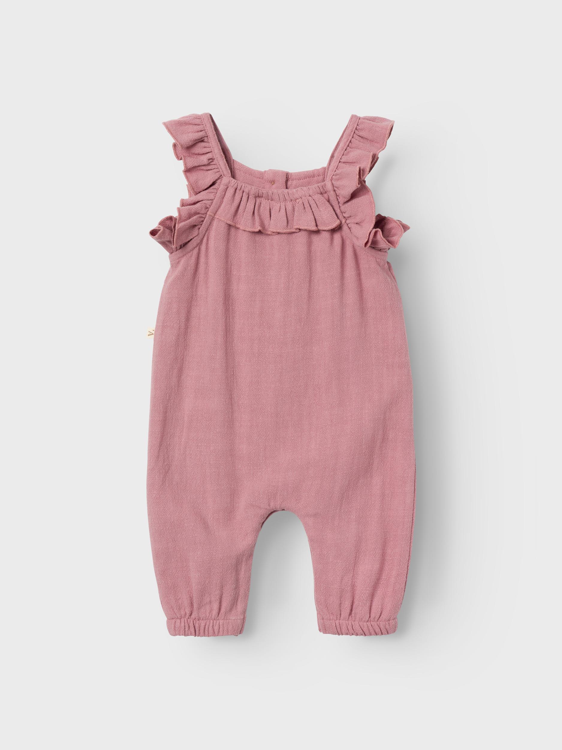 Baby tuinbroek rose