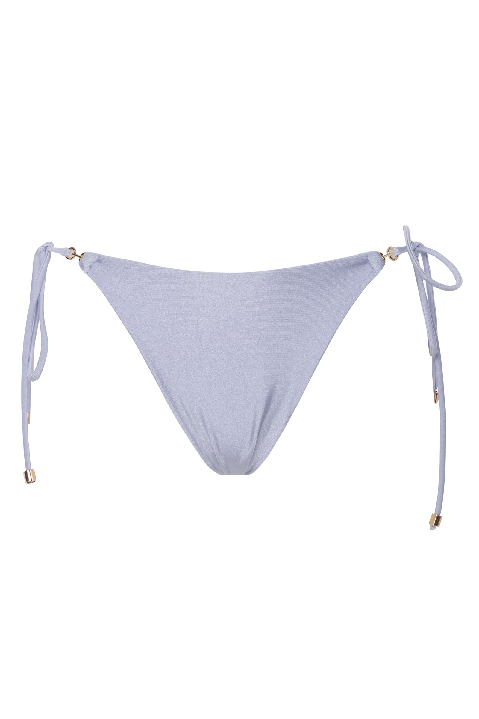 Bad/beach dames bikini slip blauw