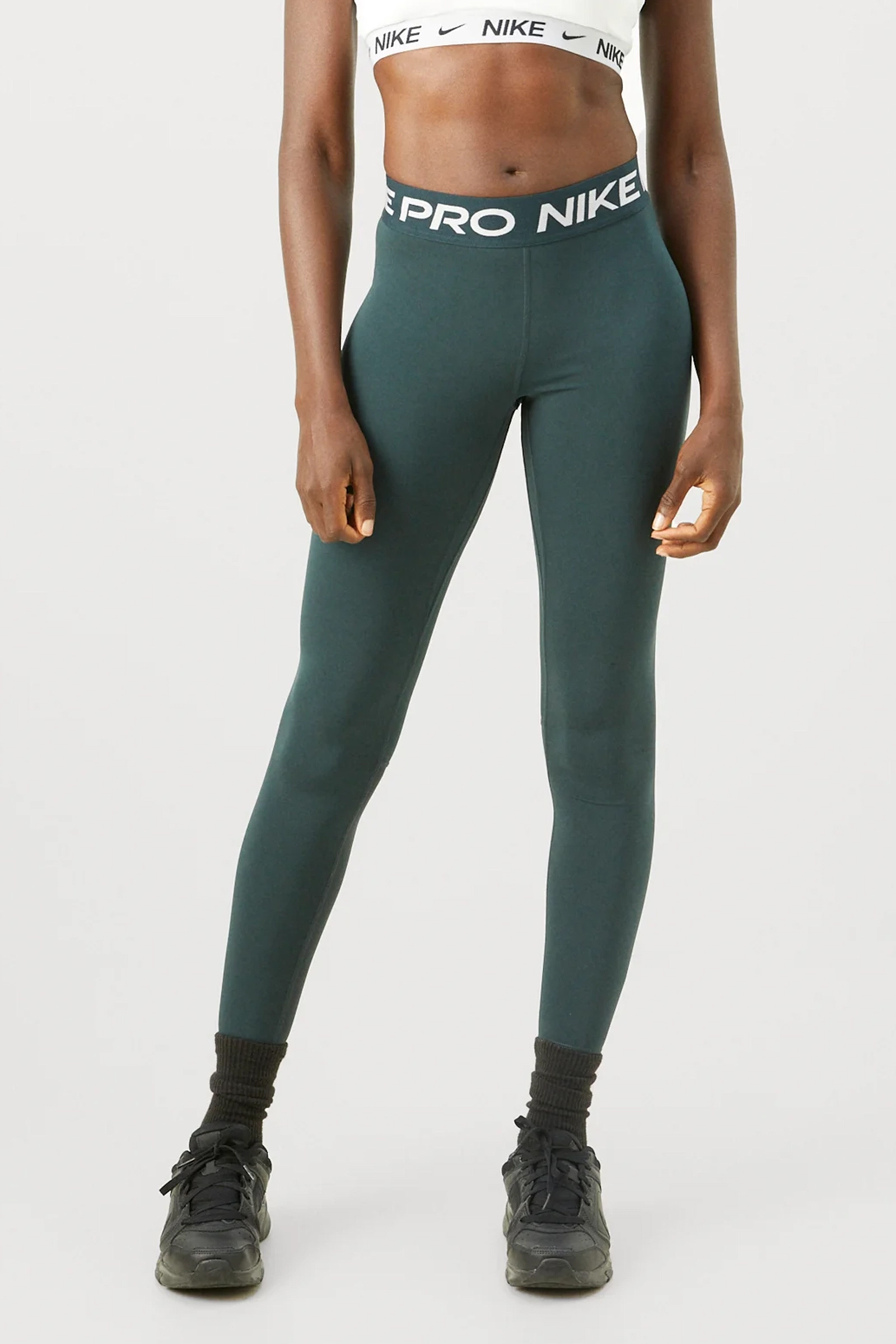 Fitness dames short tight groen