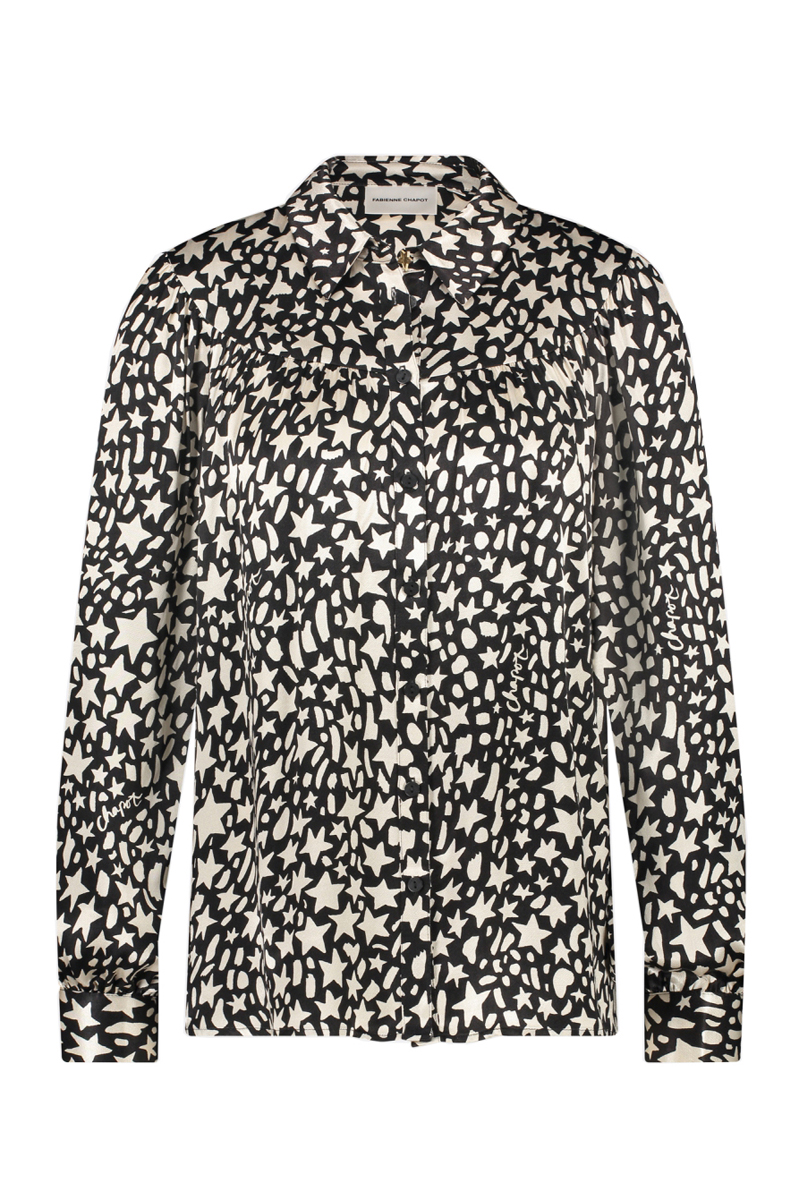 Fabienne Chapot Nina Blouse Zwart-1 1