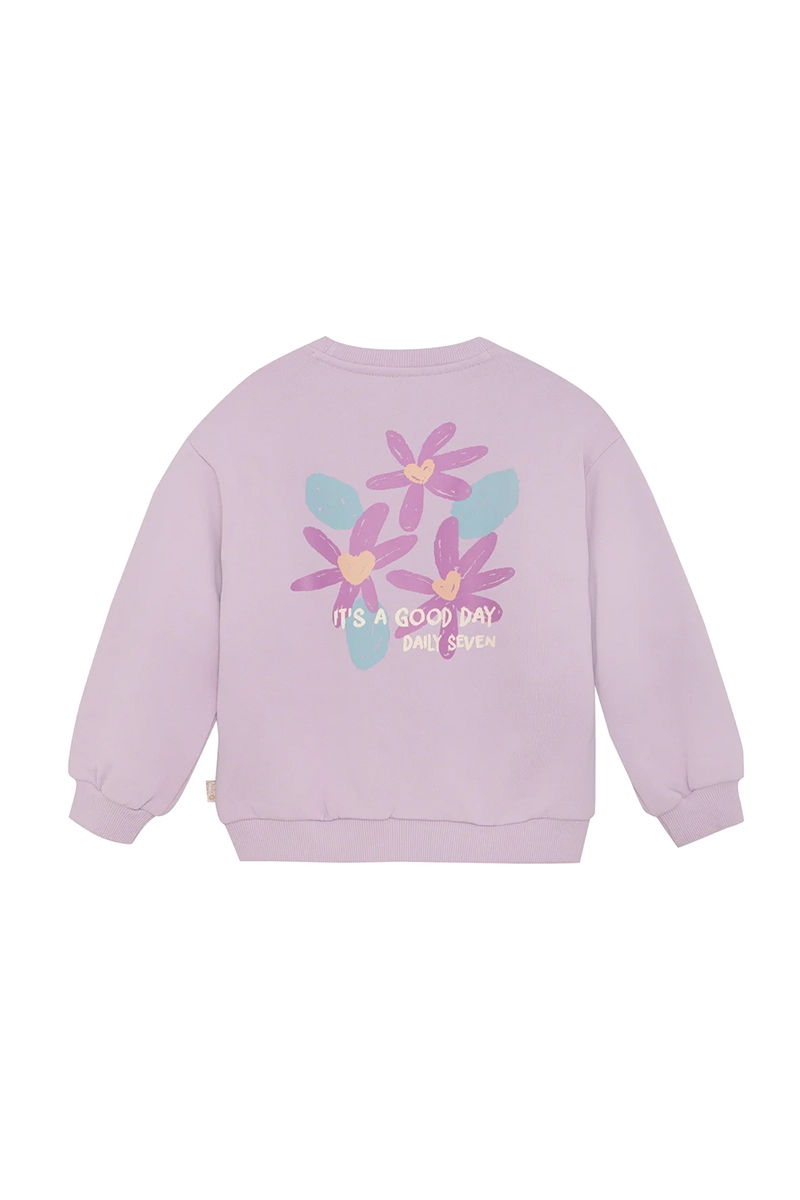 Meisjes sweater paars