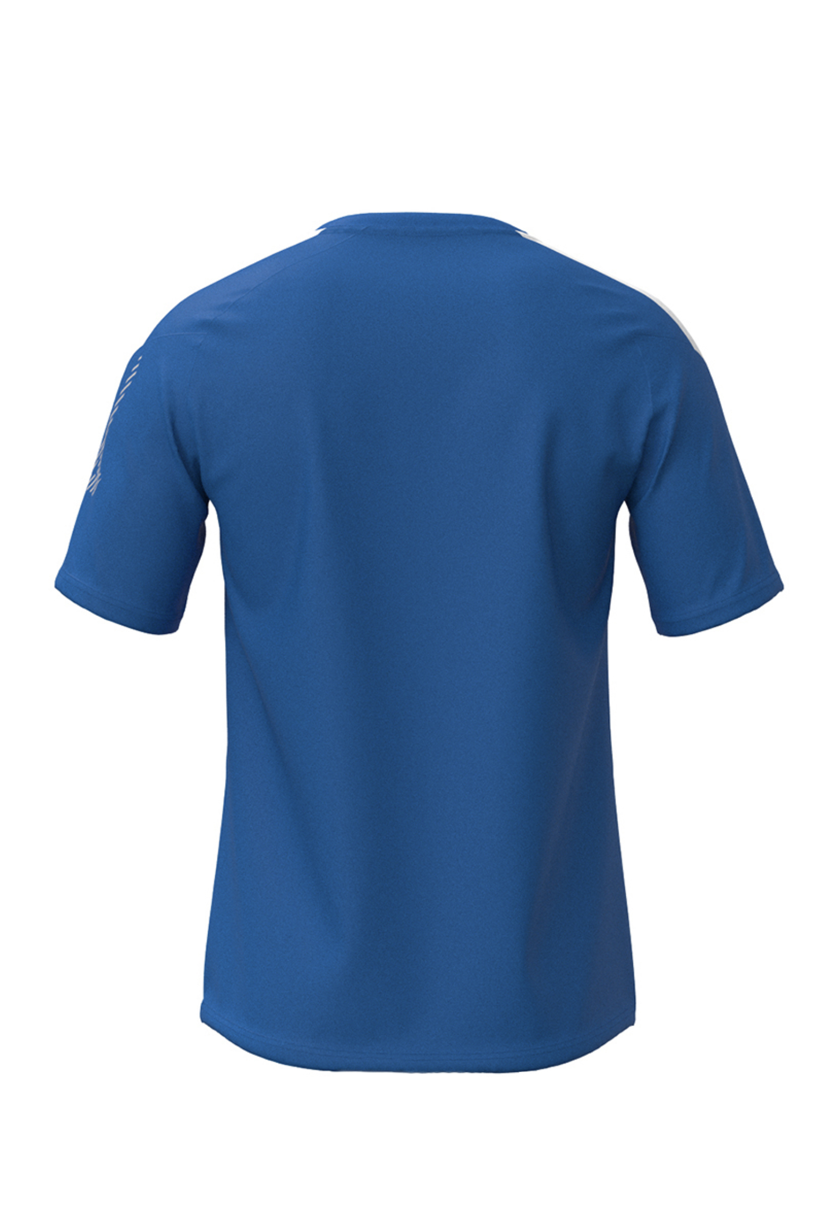 Fitness jongens trainingsbroek blauw