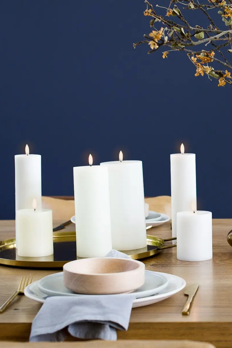 Home deco accessoires wit