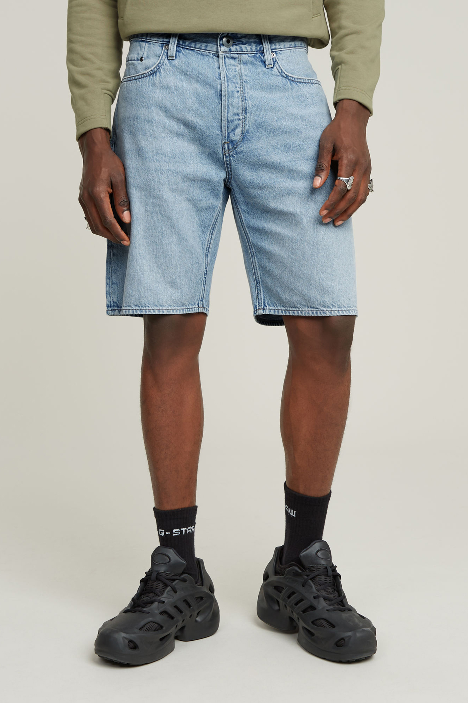 G-Star Dakota Short Clean Edge Blauw-1 2