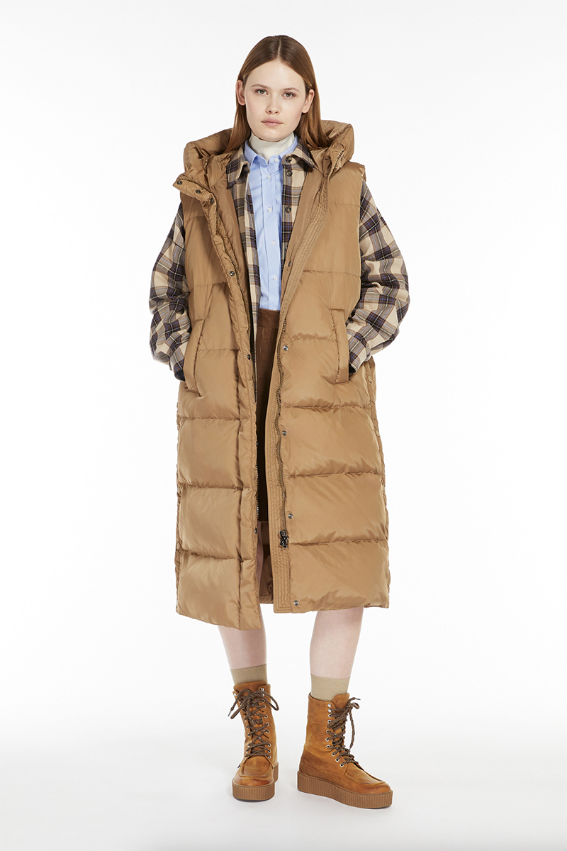 Dames bodywarmer bruin