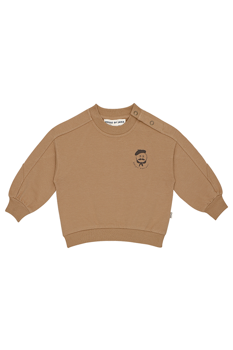 House Of Jamie Sweatshirt bruin/beige-1 1