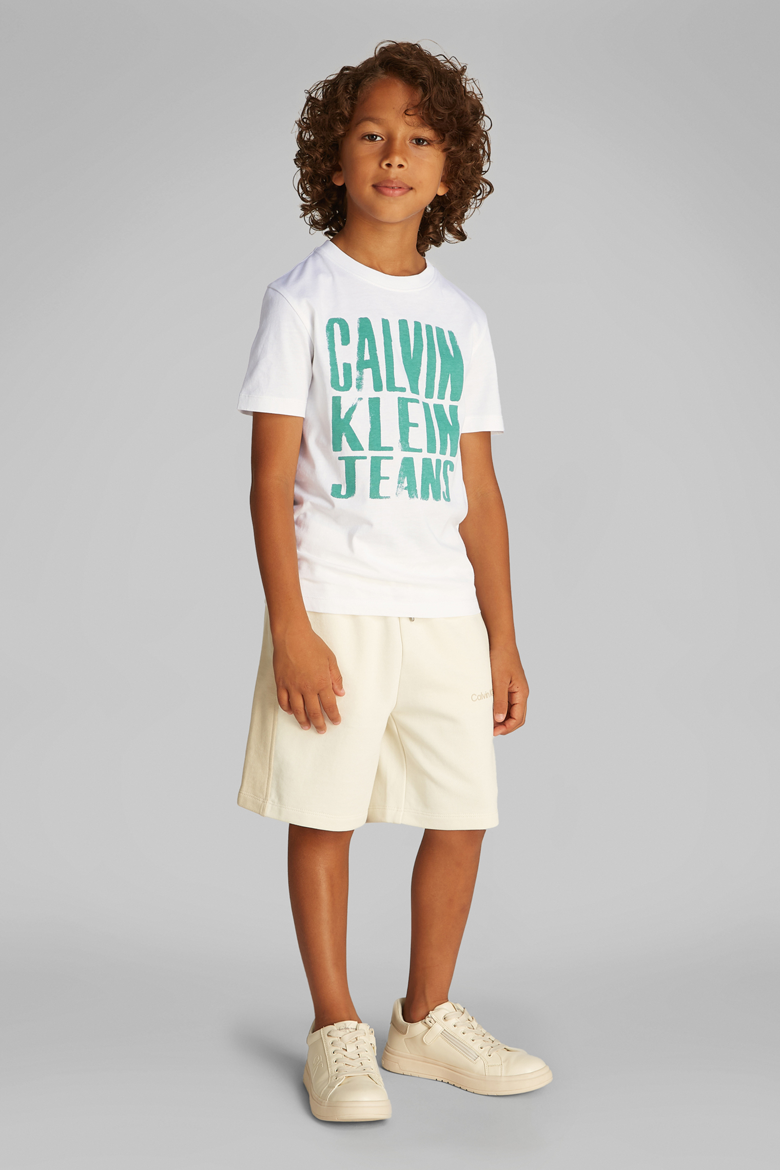 Jongens t-shirt korte mouw wit
