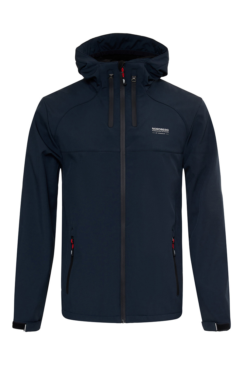 Nordberg SAILER MEN'S SOFTSHELL Blauw-1 1