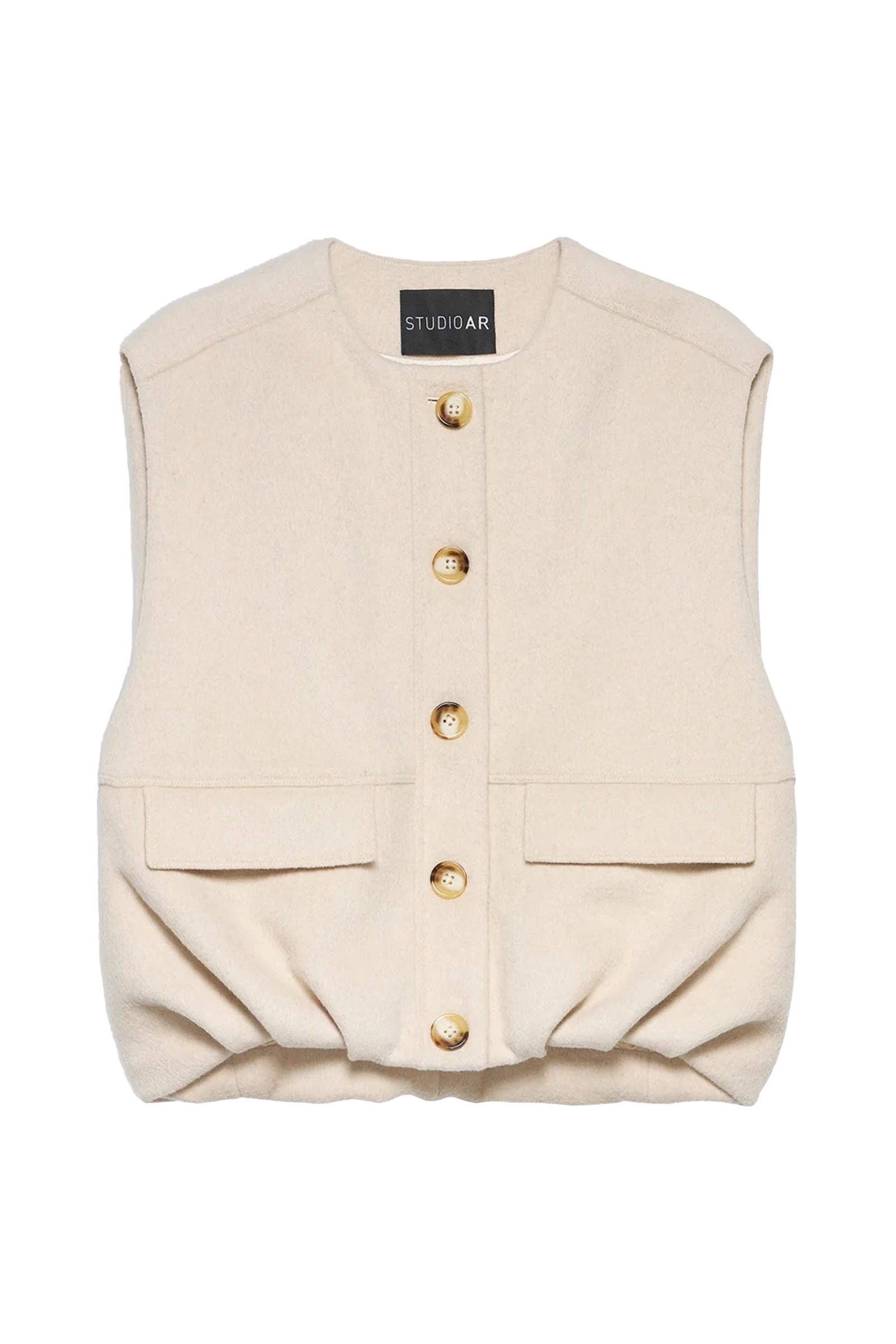 Dames bodywarmer bruin