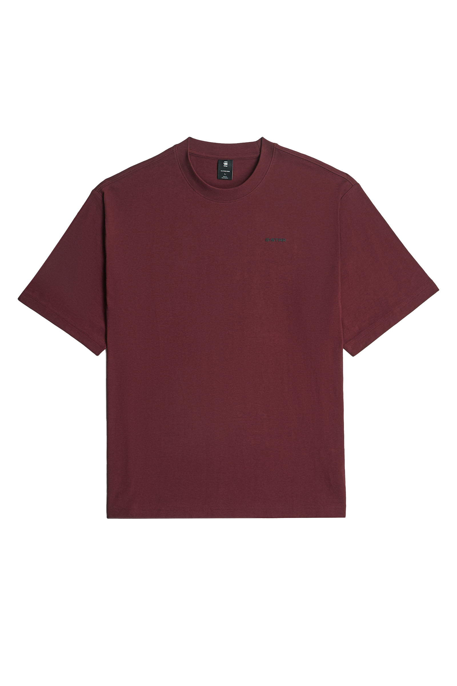Heren t-shirt kortemouw rood