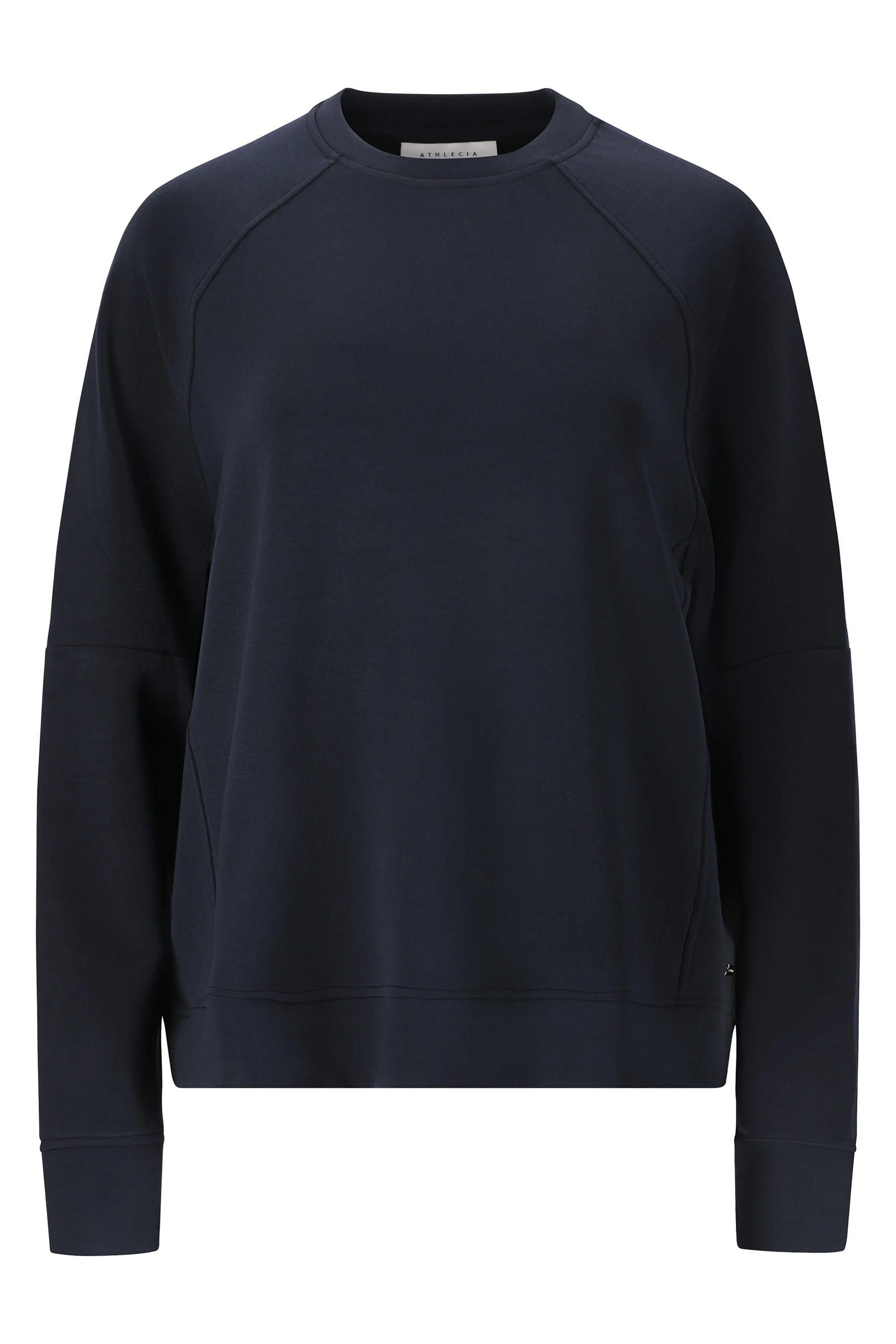 Fitness dames sweater blauw