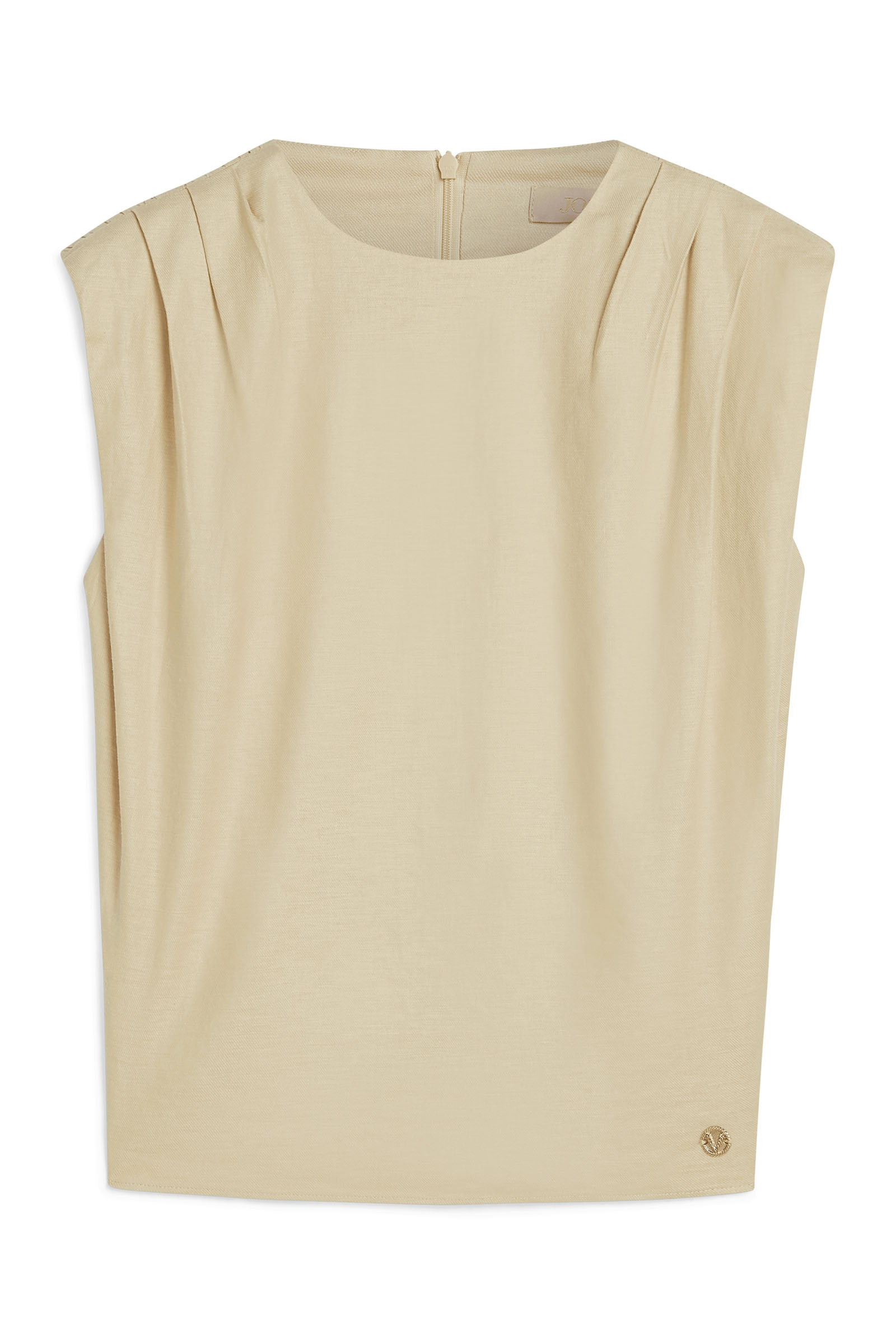 Dames top bruin