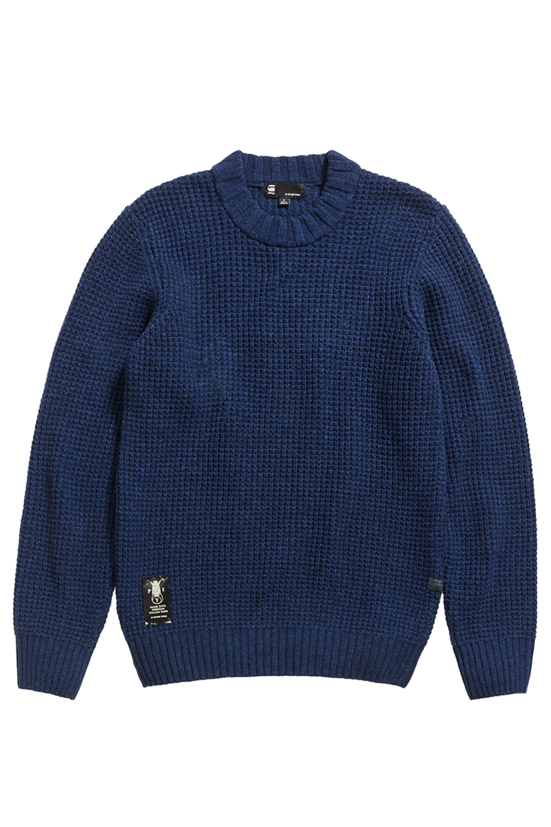 G-Star Chunky r knit Blauw-1 1