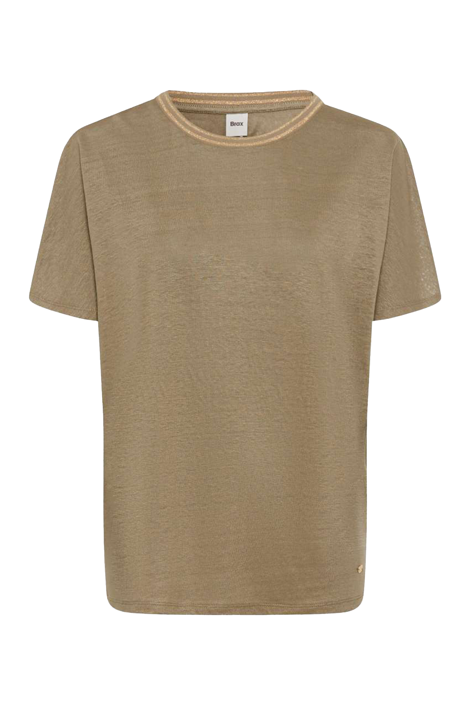 Dames t-shirt korte mouw groen