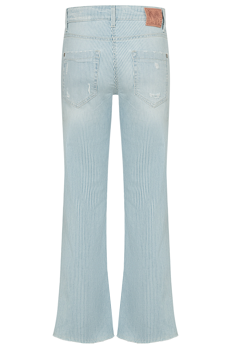 Dames broek blauw
