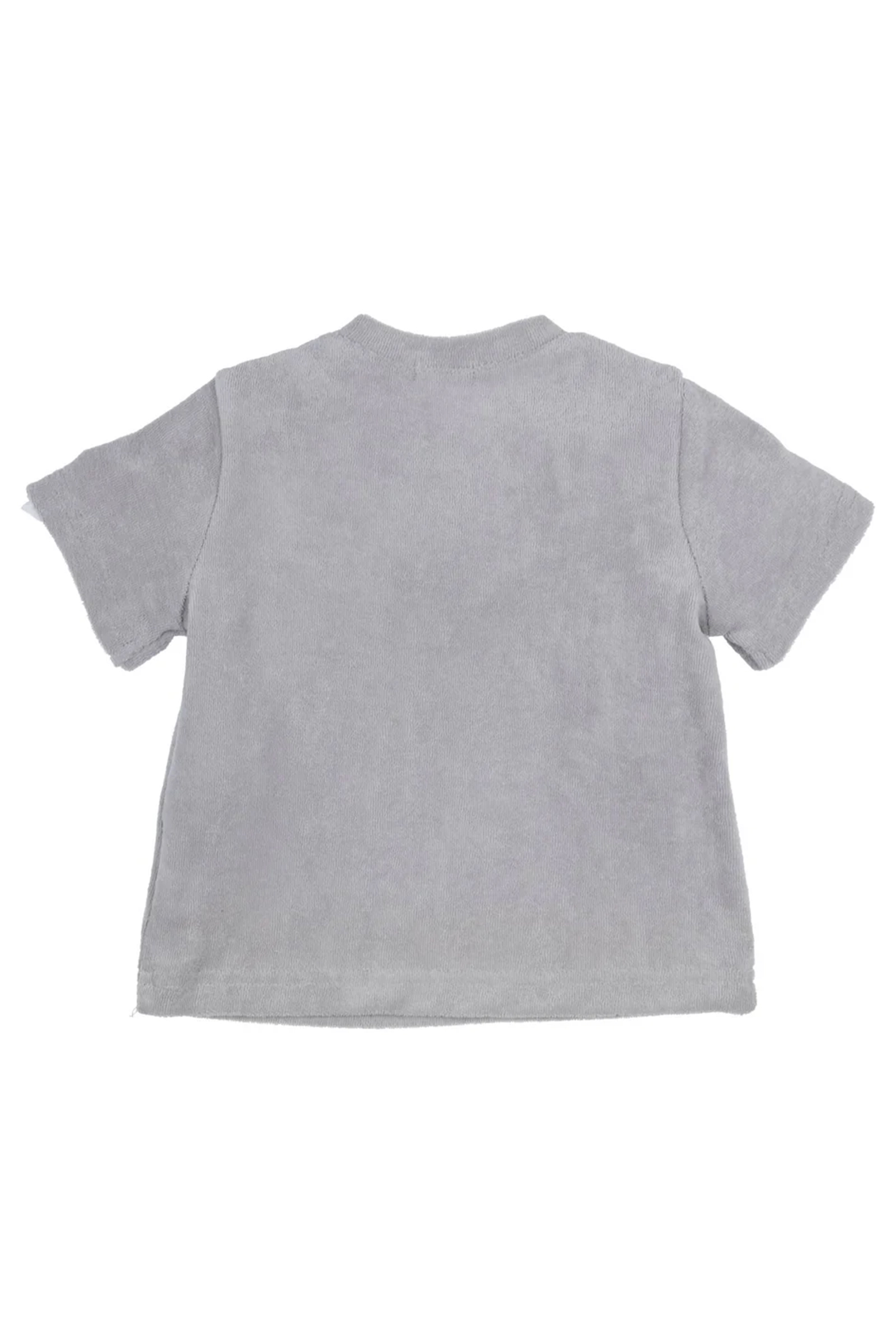 Baby t-shirt korte mouw grijs