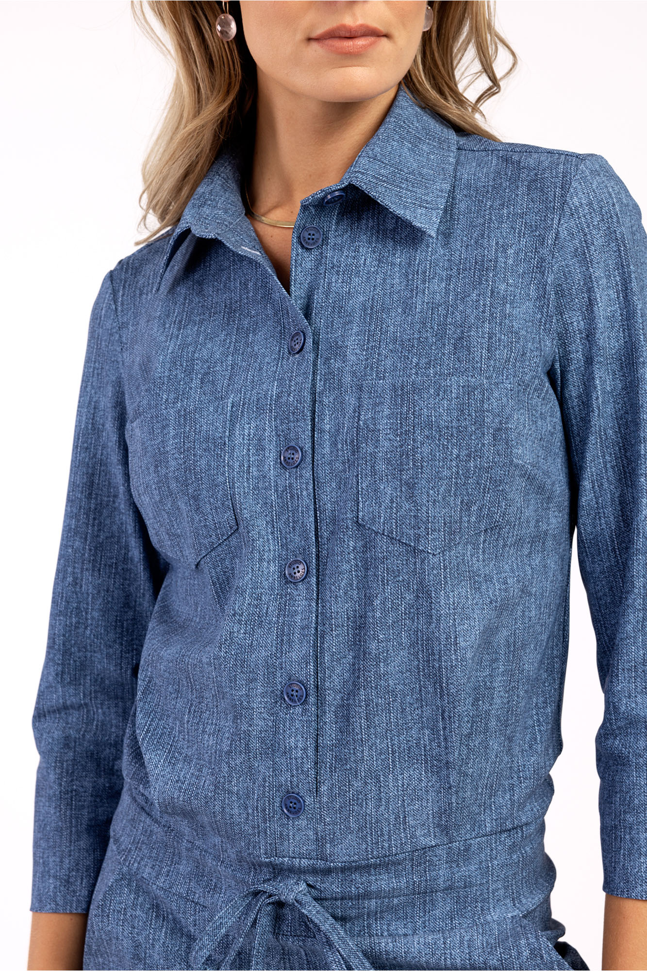 Studio Anneloes Annaly jeans jumpsuit Blauw-1 3