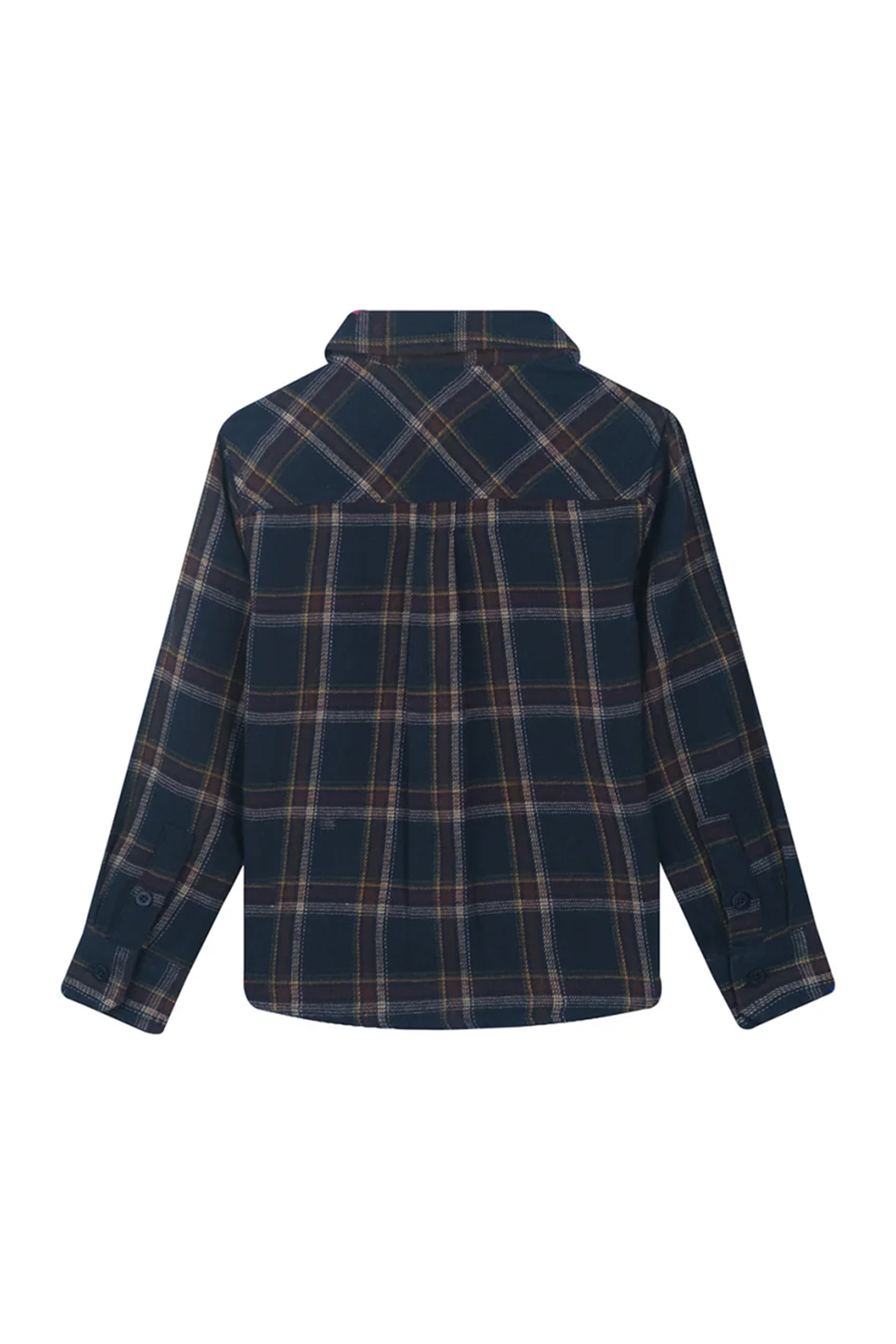 Jongens overhemd lange mouw blauw