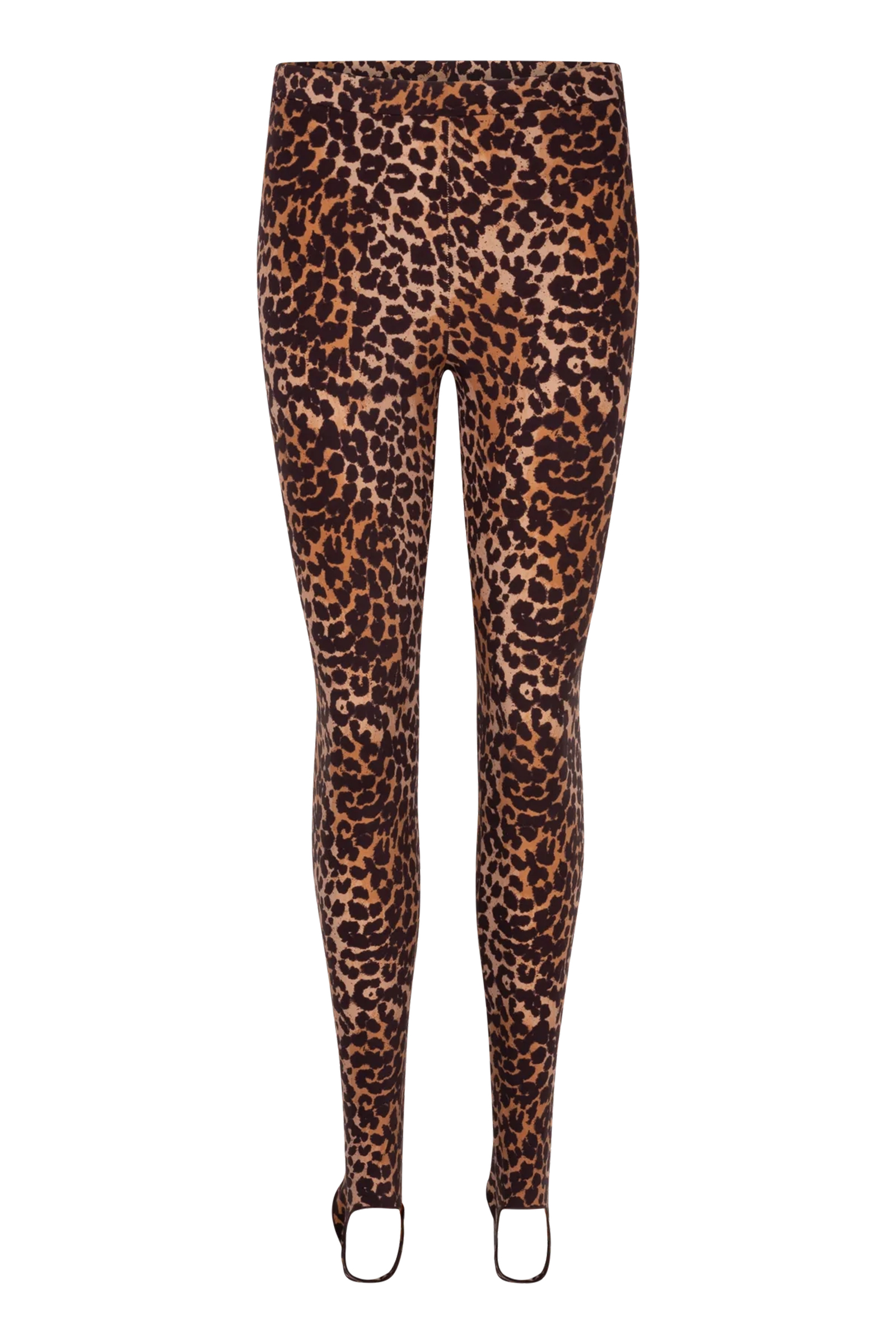 Dames legging bruin