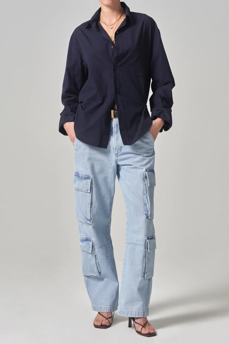 Dames jeans blauw