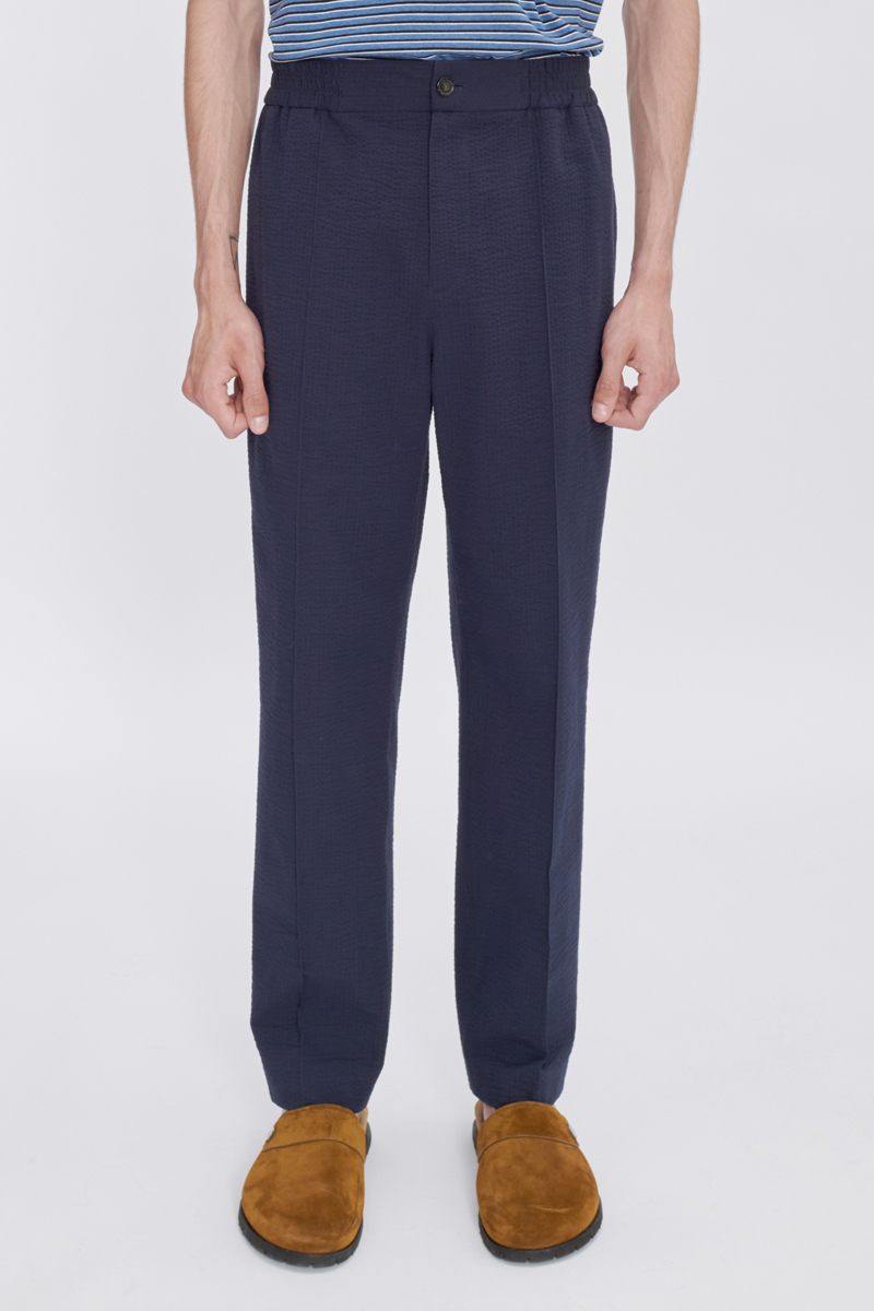 Heren broek blauw