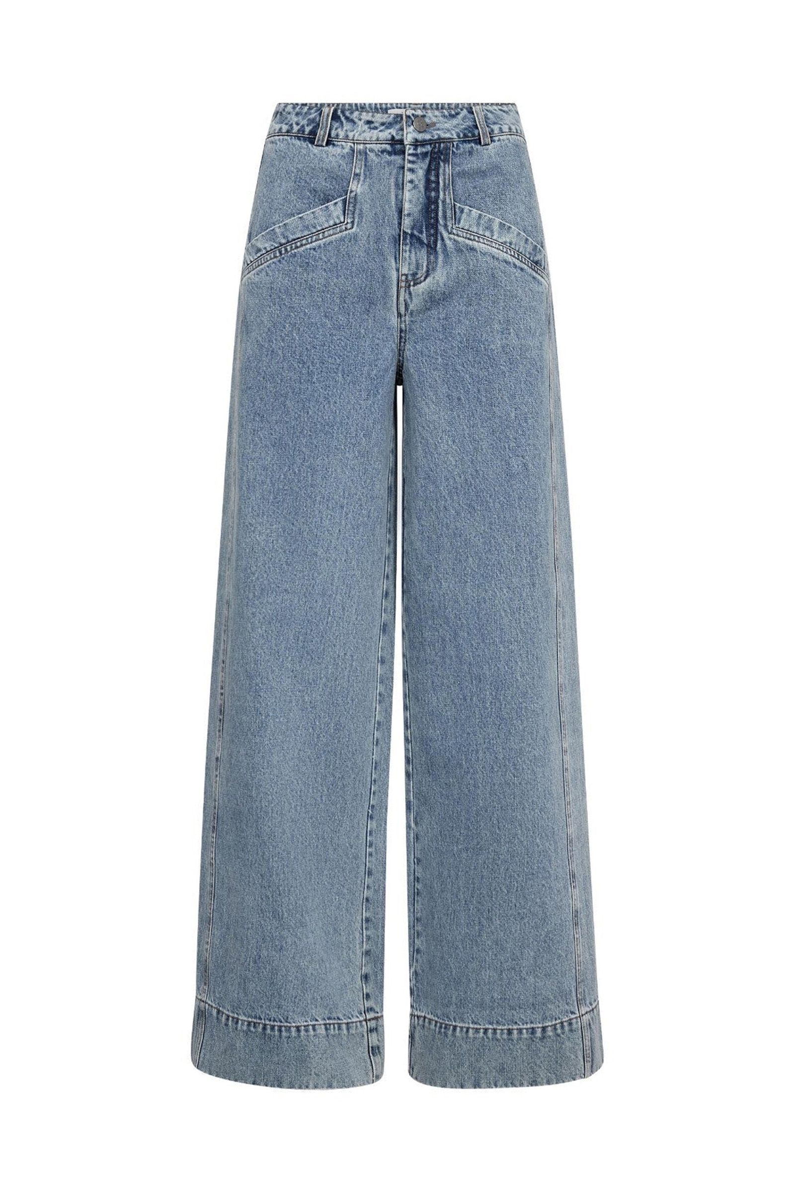 Dames jeans blauw