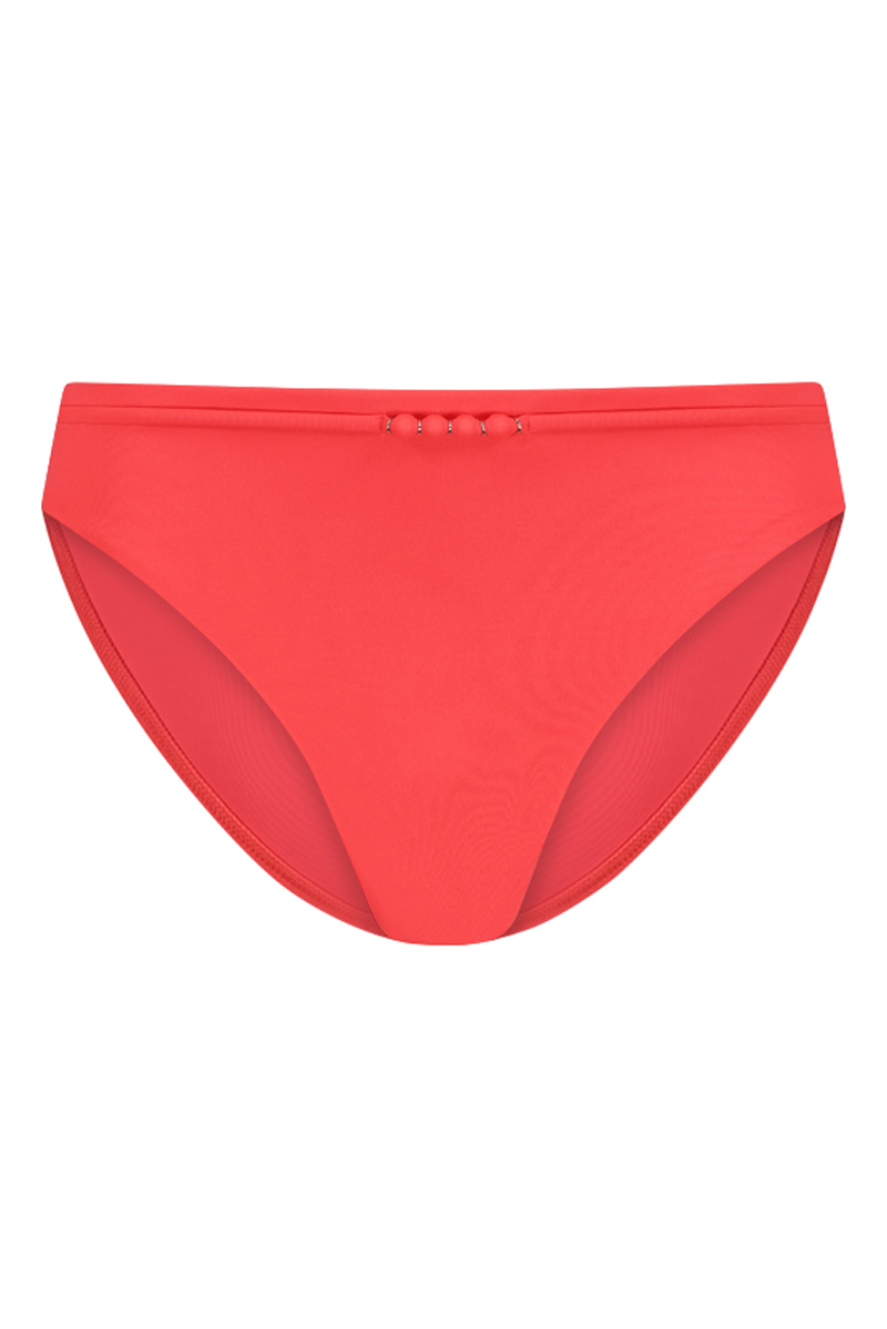 Bad/beach dames bikini slip rood