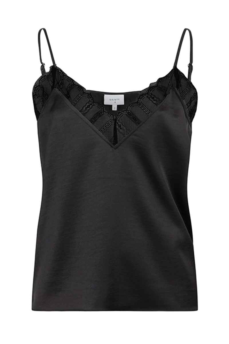 Dames top zwart