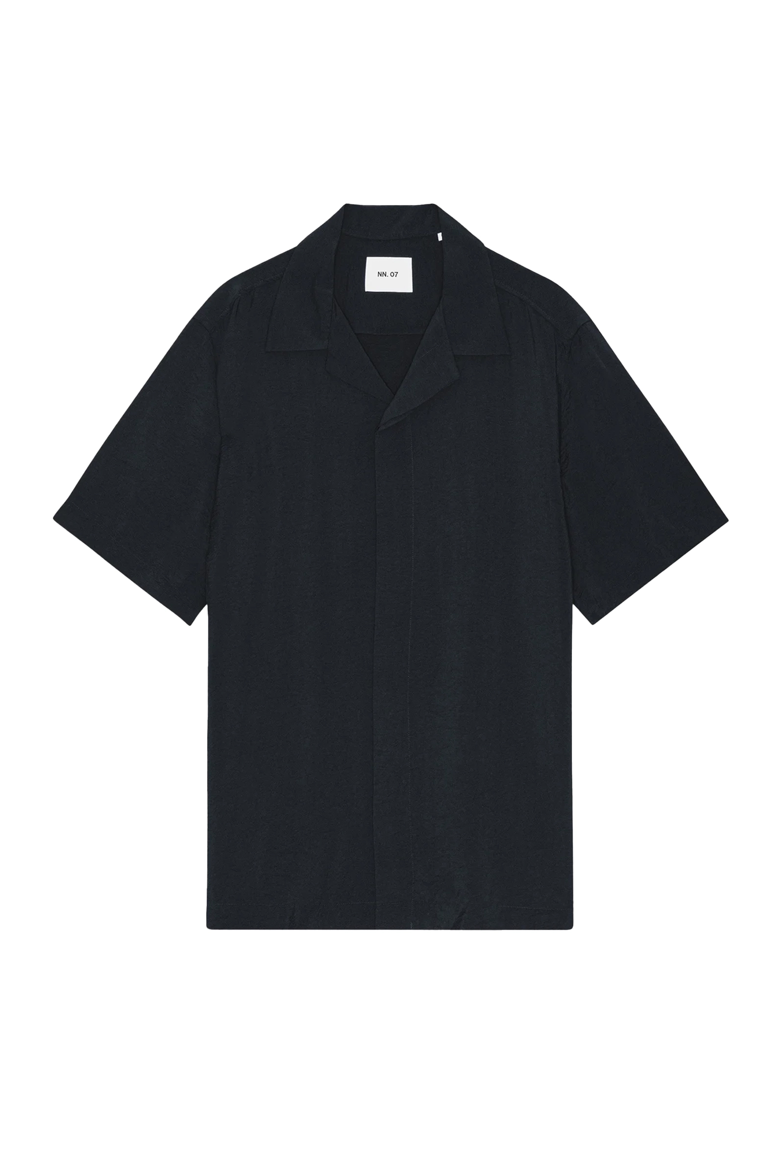 Heren overhemd km casual blauw