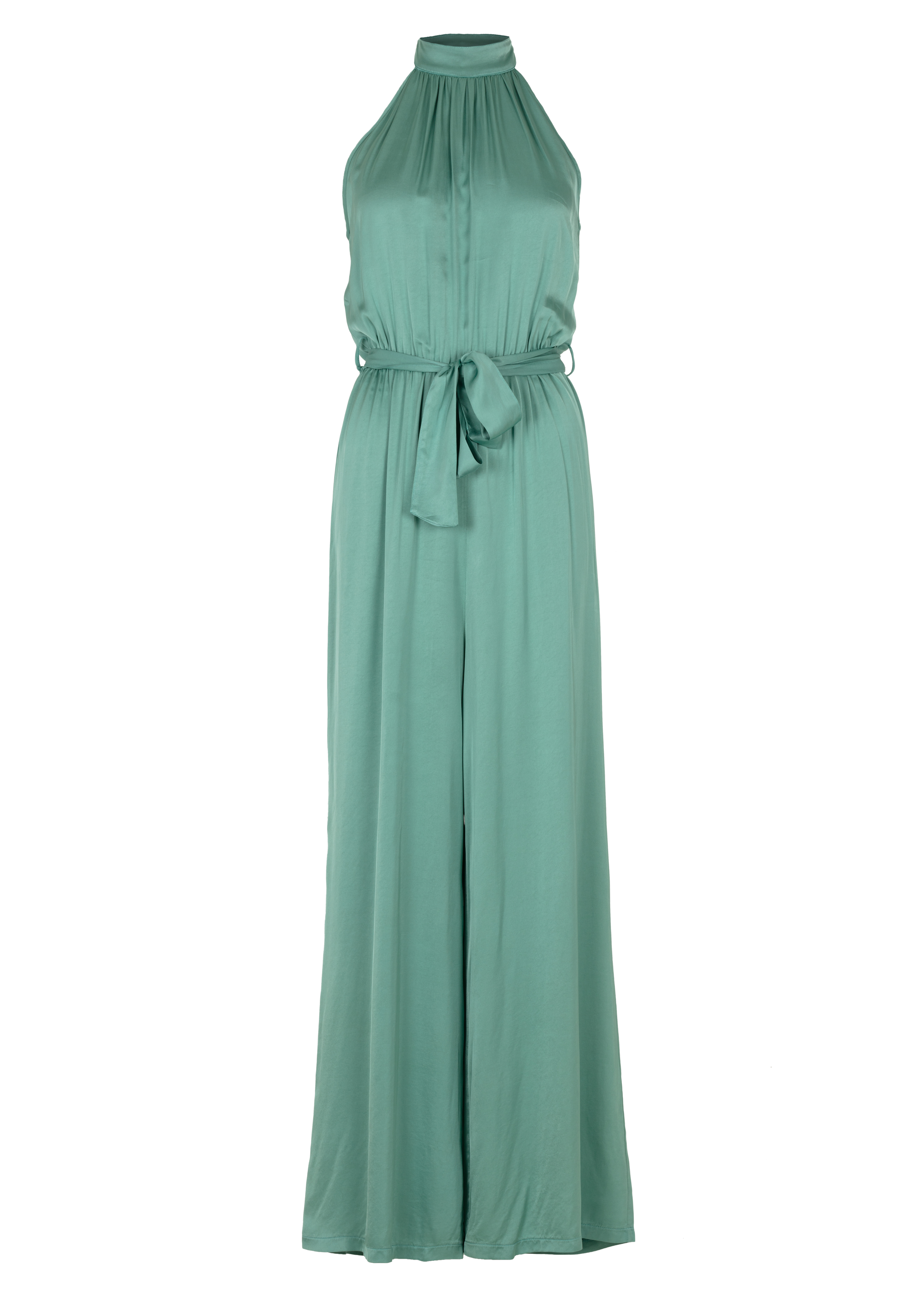 Dames jumpsuit/tuinbroek groen