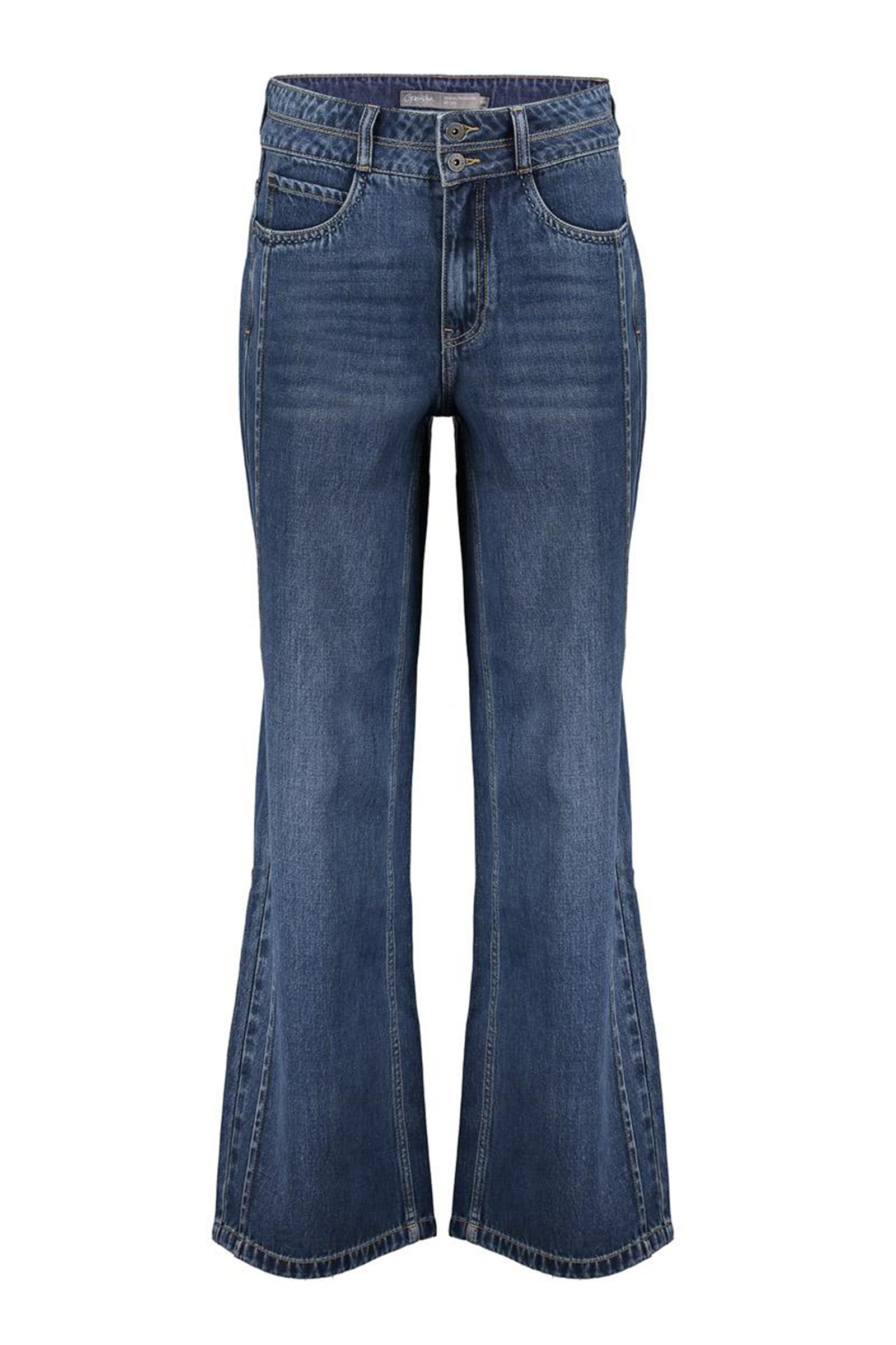 Dames jeans blauw