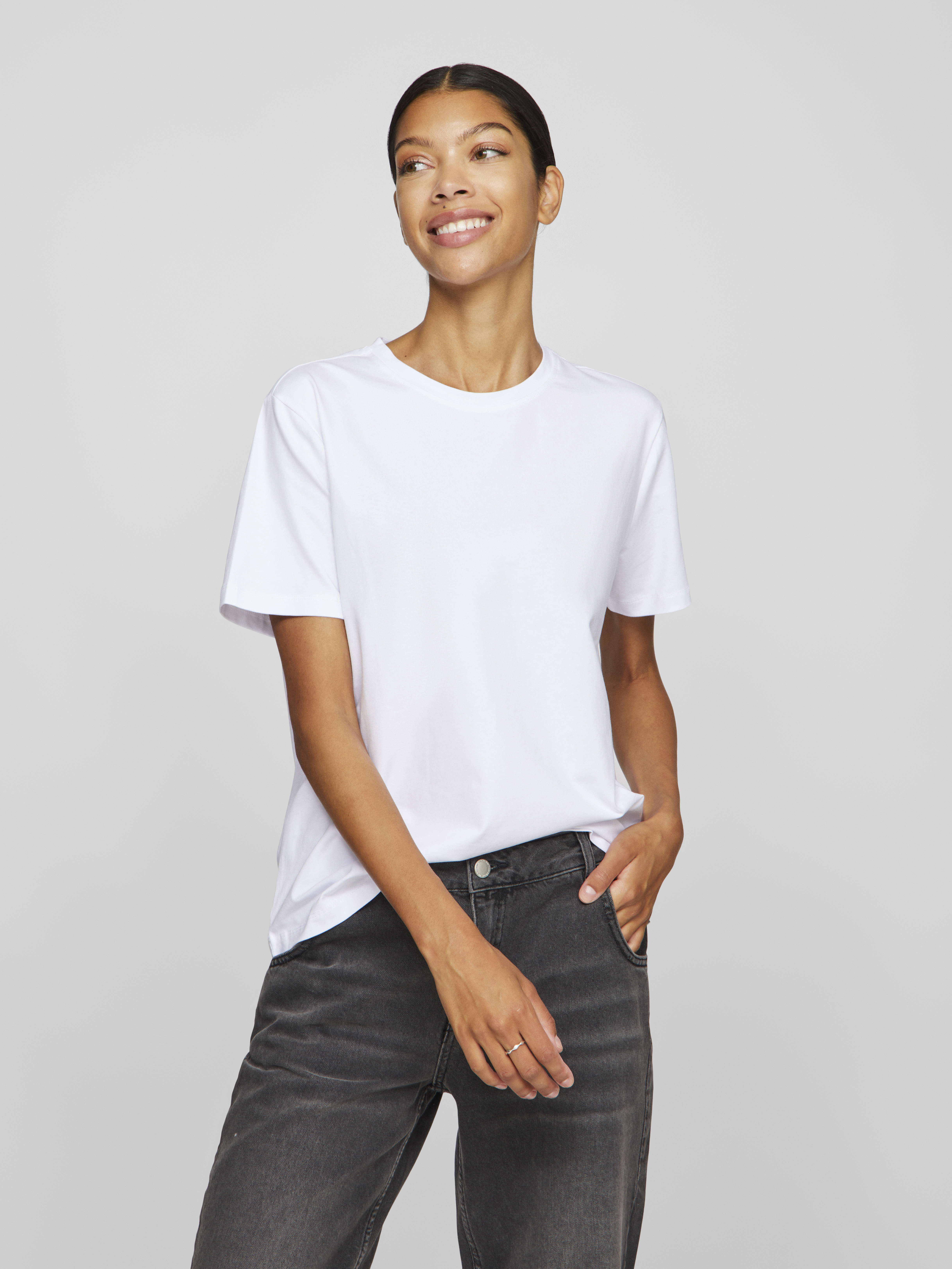 Vila VINORA S/S T-SHIRT - NOOS 275815-Bright White 4