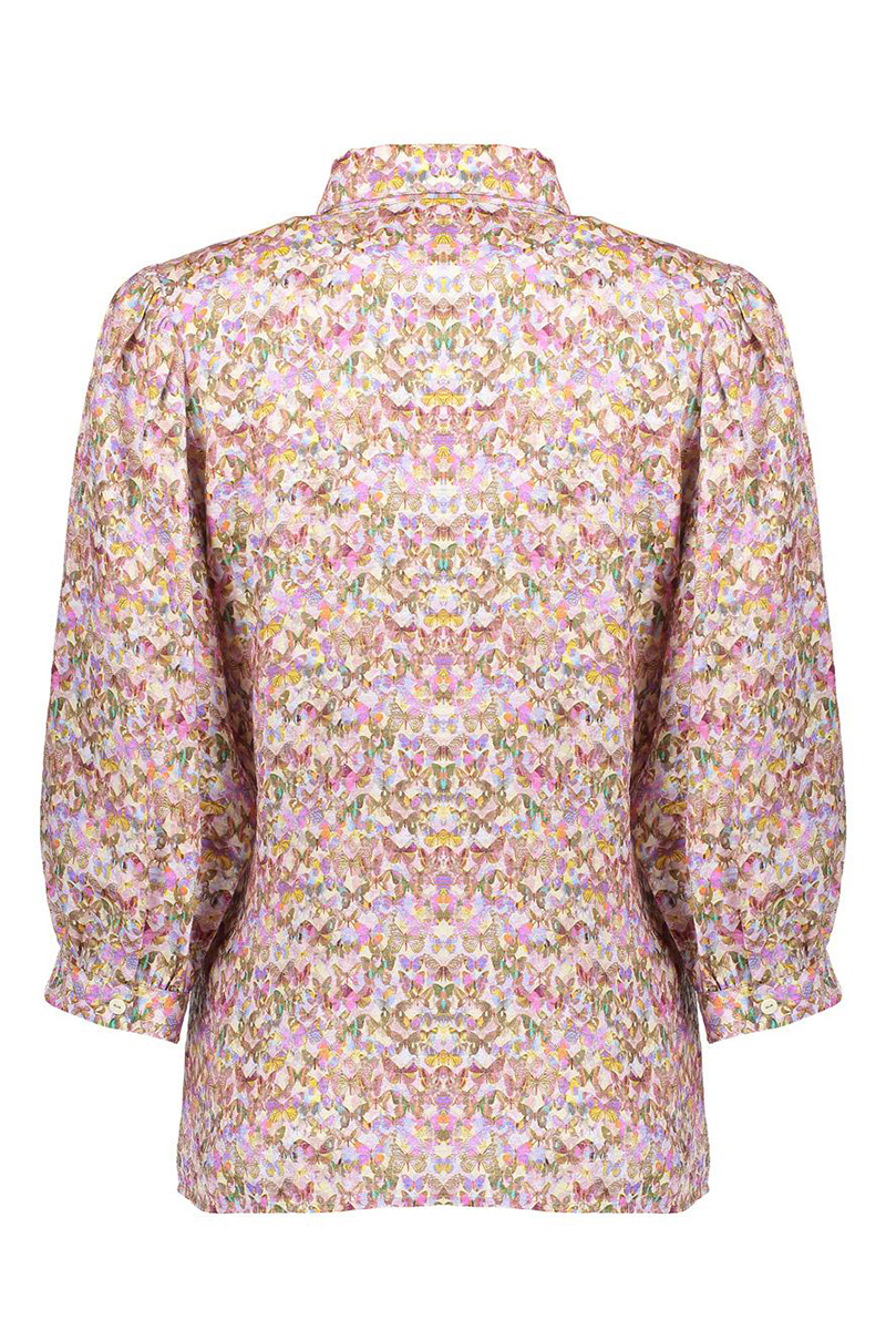 Geisha Blouse Paars-1 2