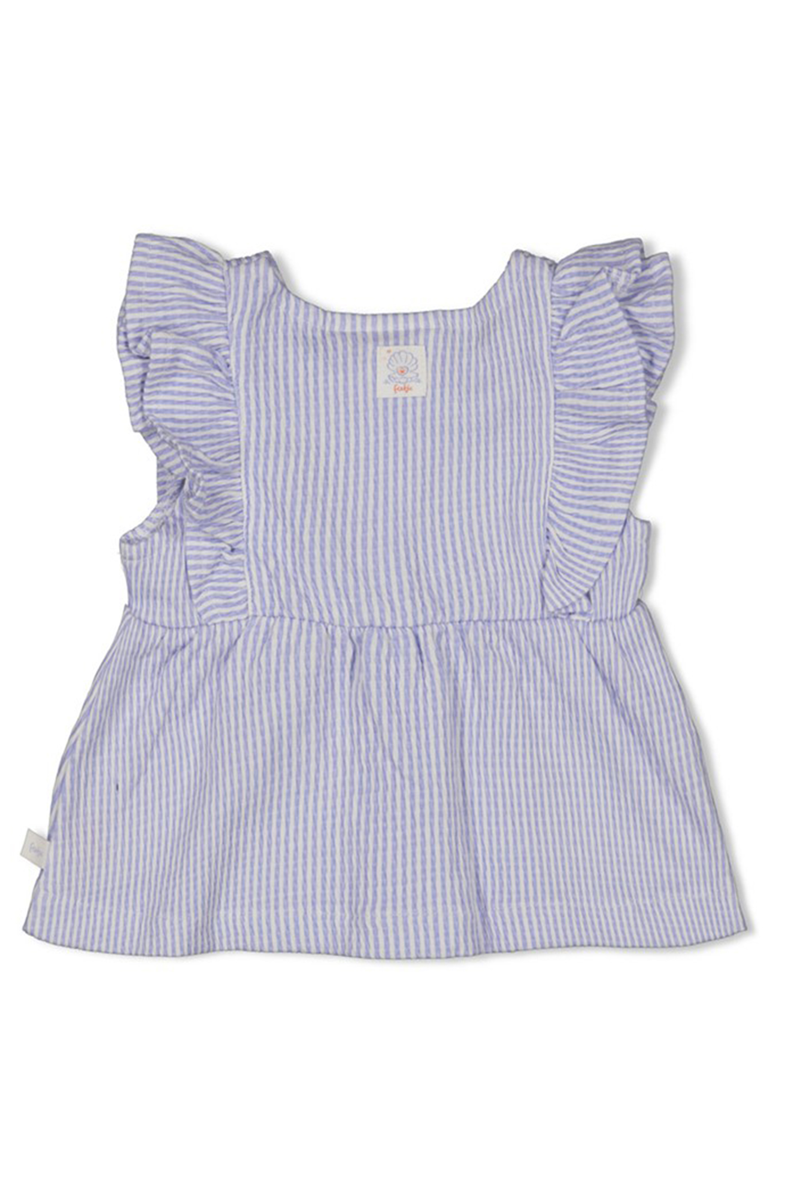 Baby t-shirt korte mouw blauw