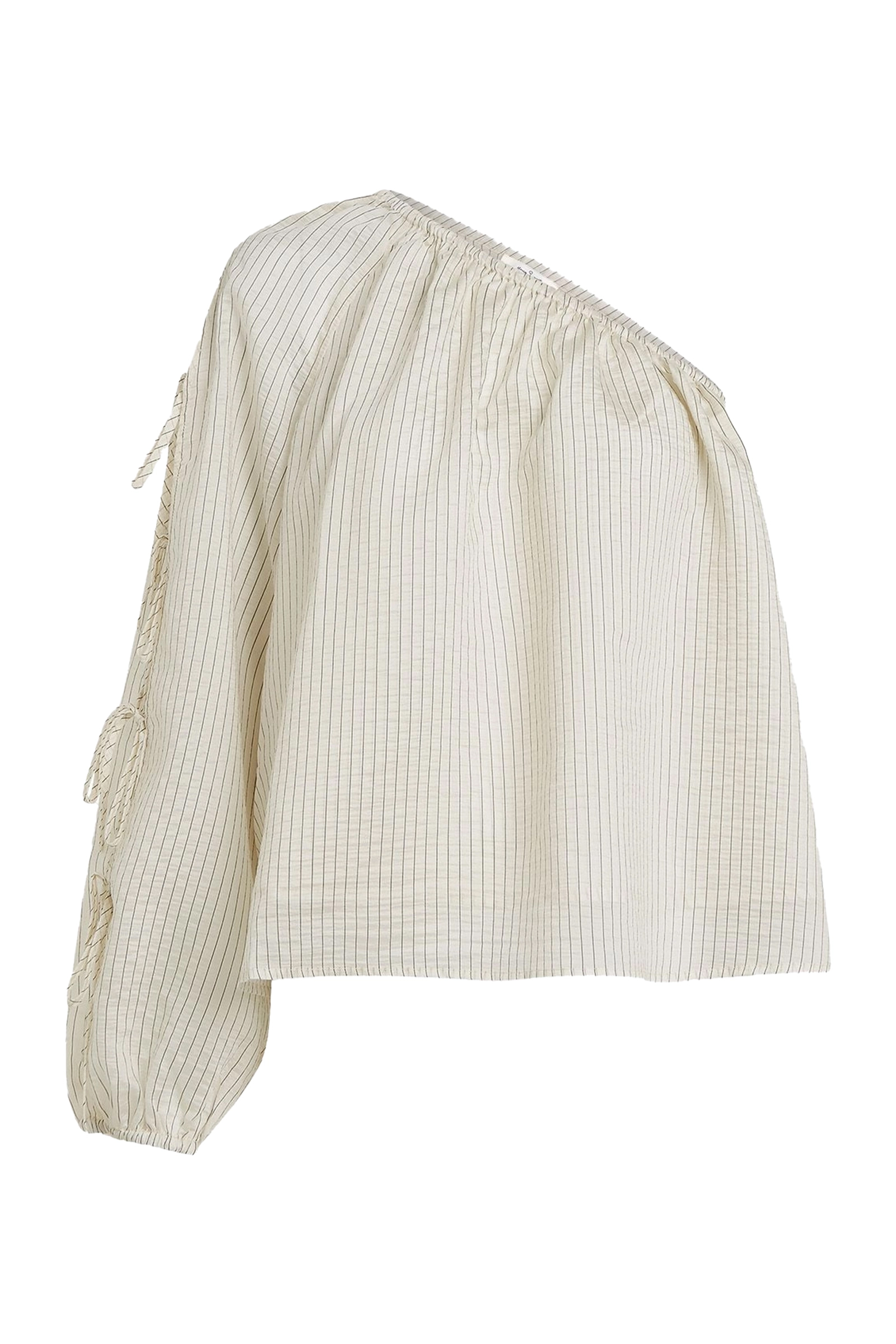 Dames blouse lange mouw ecru