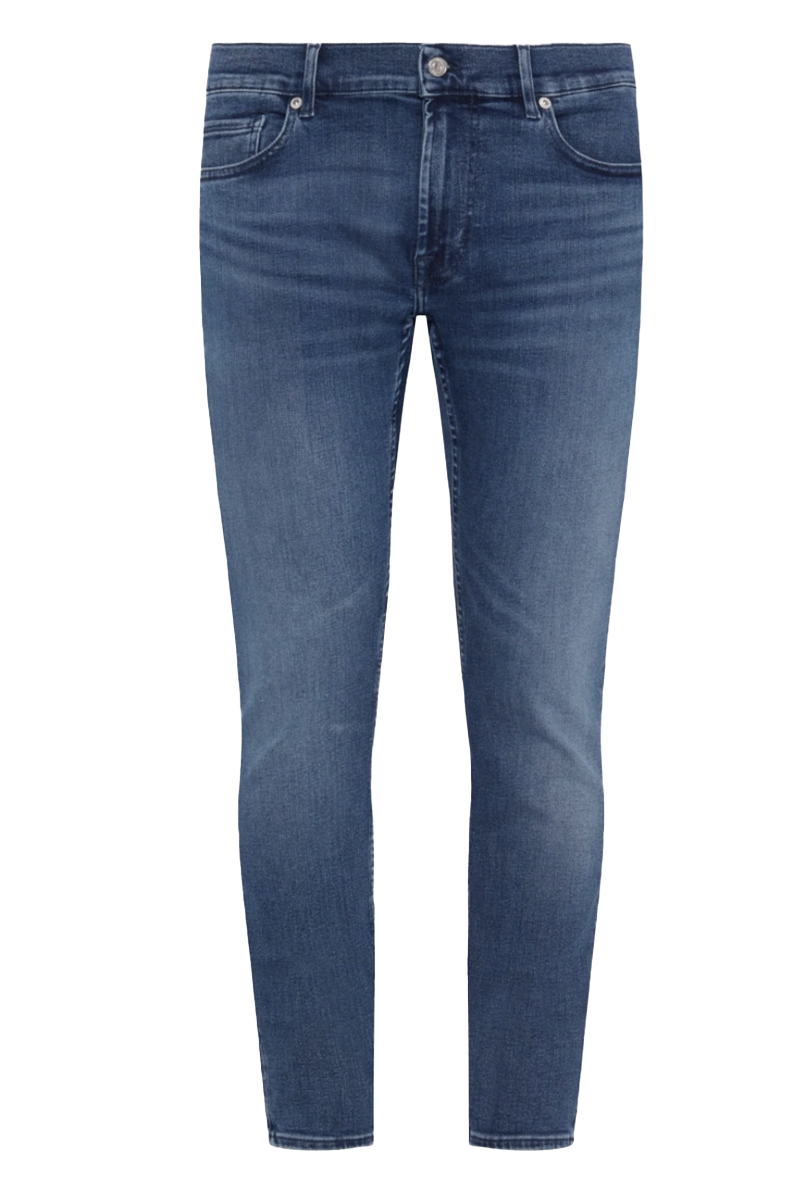 7 For All Mankind SLIMMY TAPERED STRETCH TEK MAZE Blauw-1 1