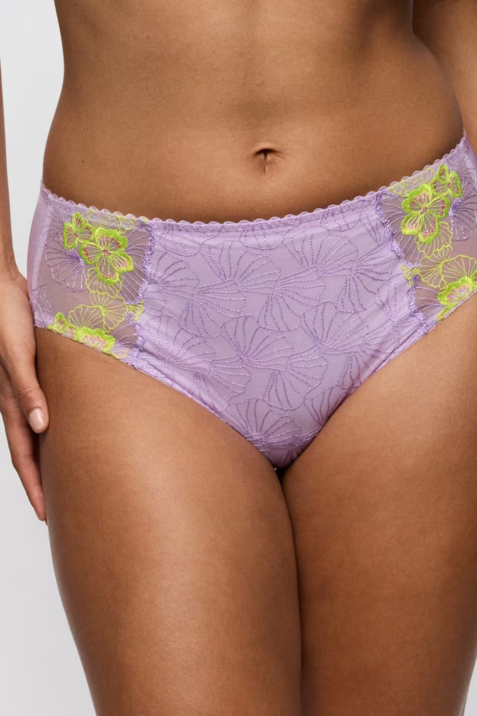 Lingerie dames slip paars