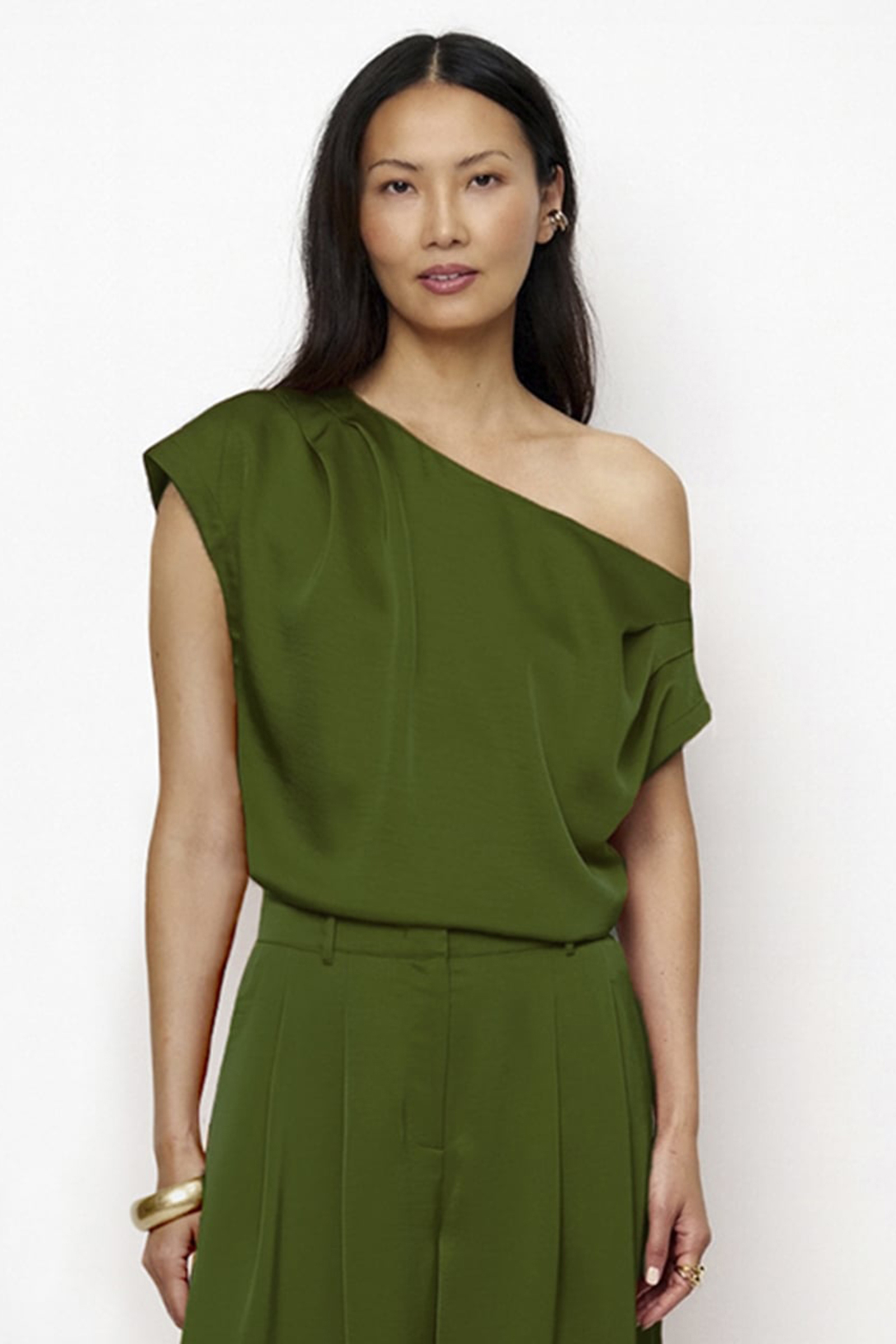 Dames top groen