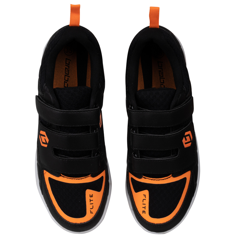 Brabo BF1022D Brabo Indoor Shoe Velcro Bl Zwart-1 4