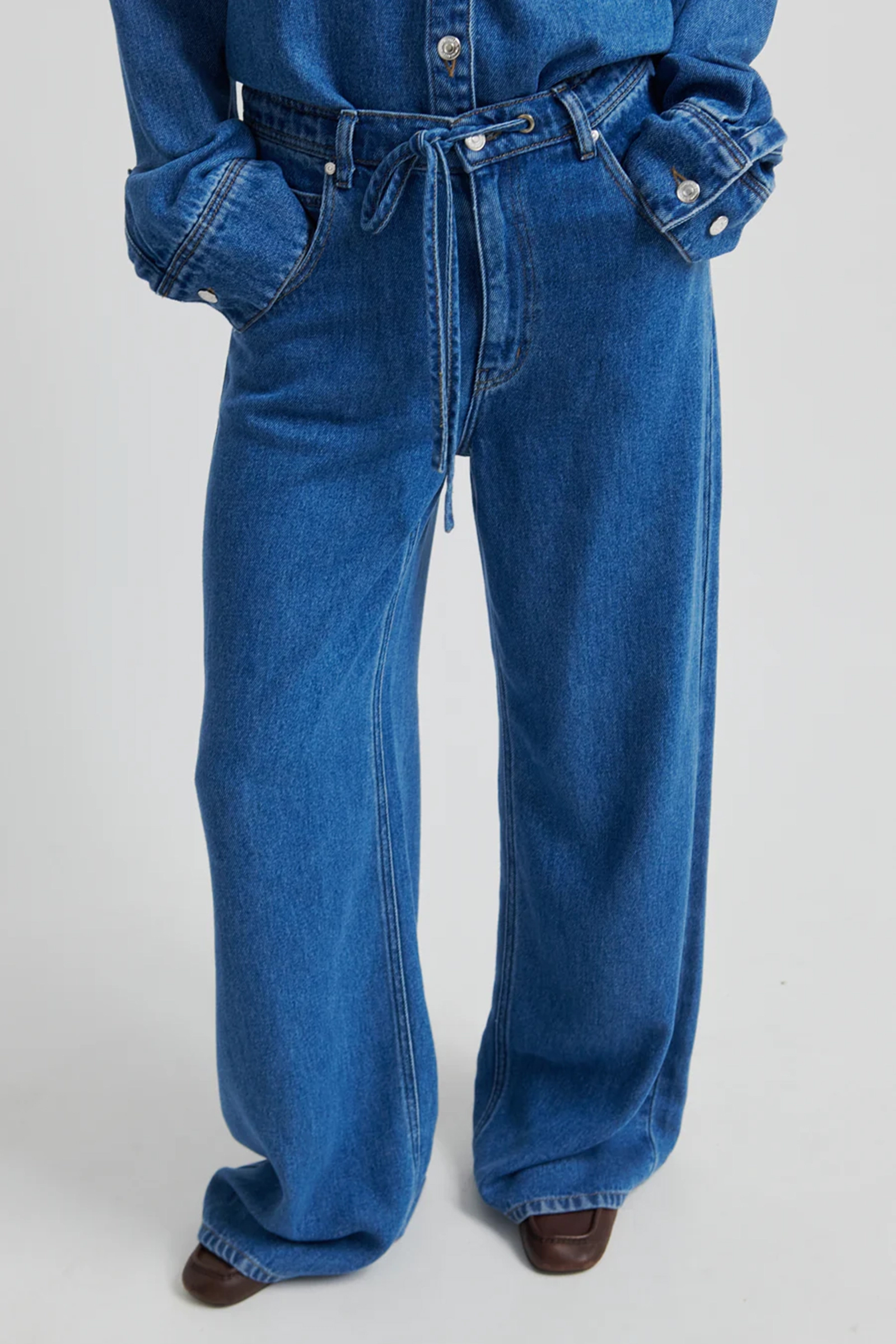 Dames jeans blauw