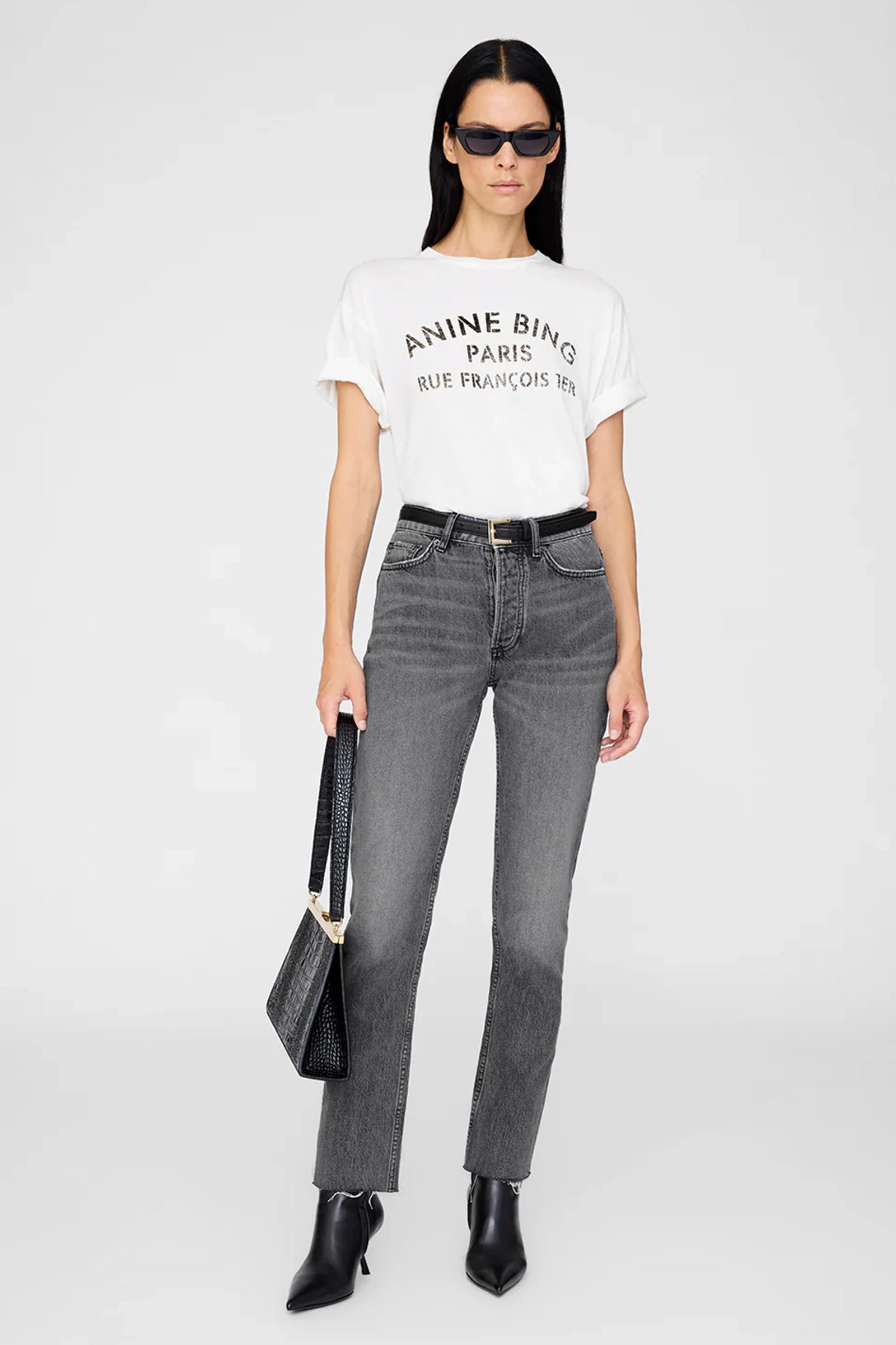 Dames t-shirt korte mouw ecru